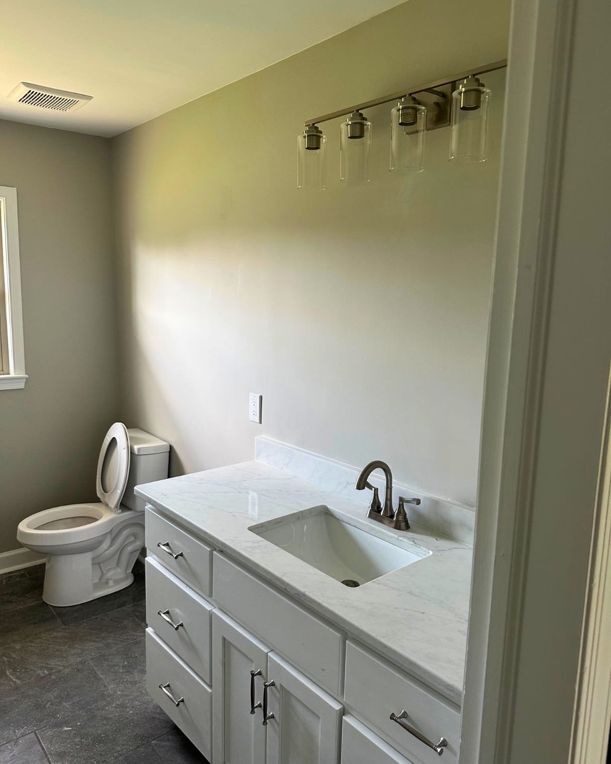 Bathroom remodel plumbing work by Bouldin Plumbing, Patrick County VA