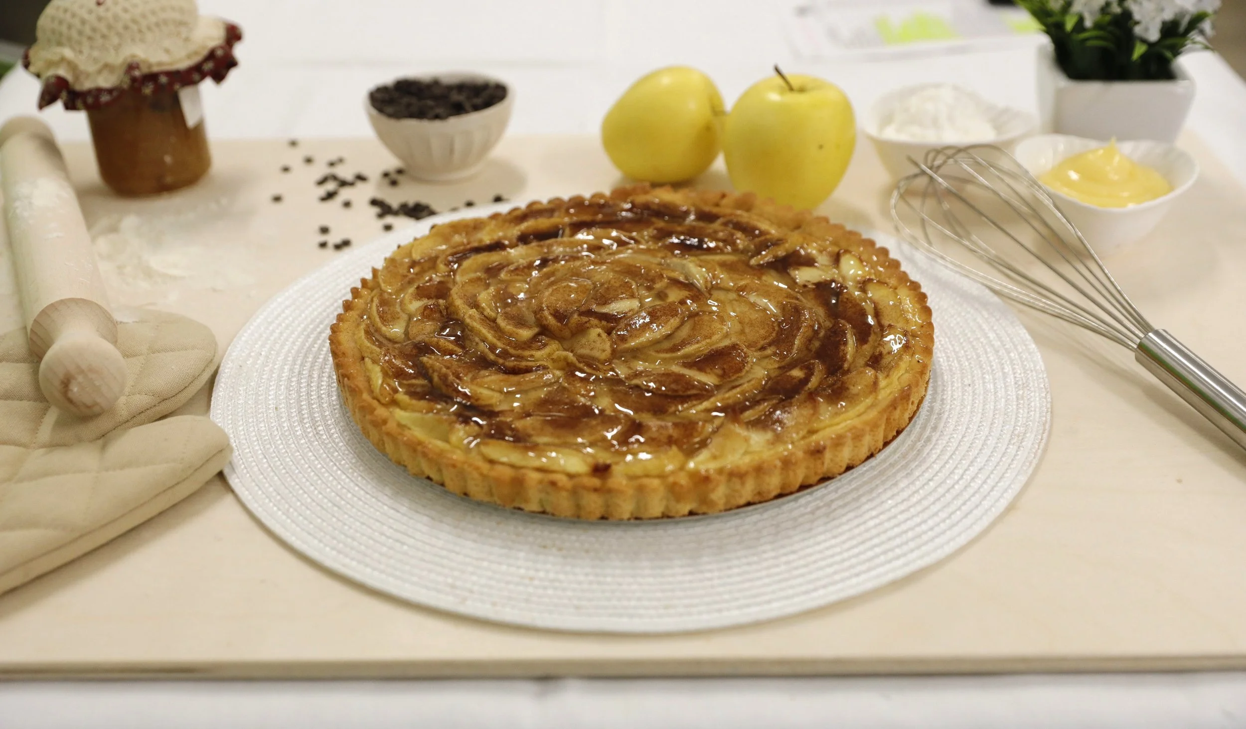 Torta Crema e Mele