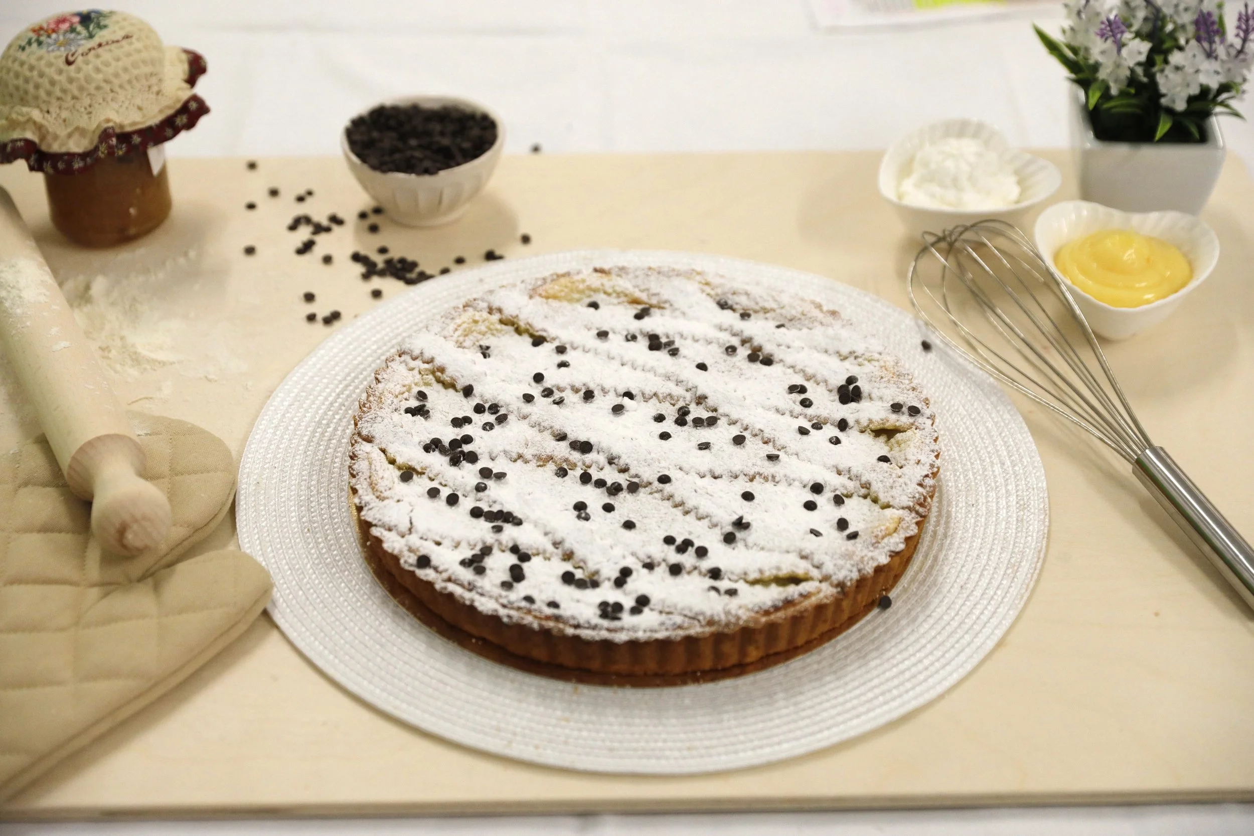 Torta Ricotta e Gocce