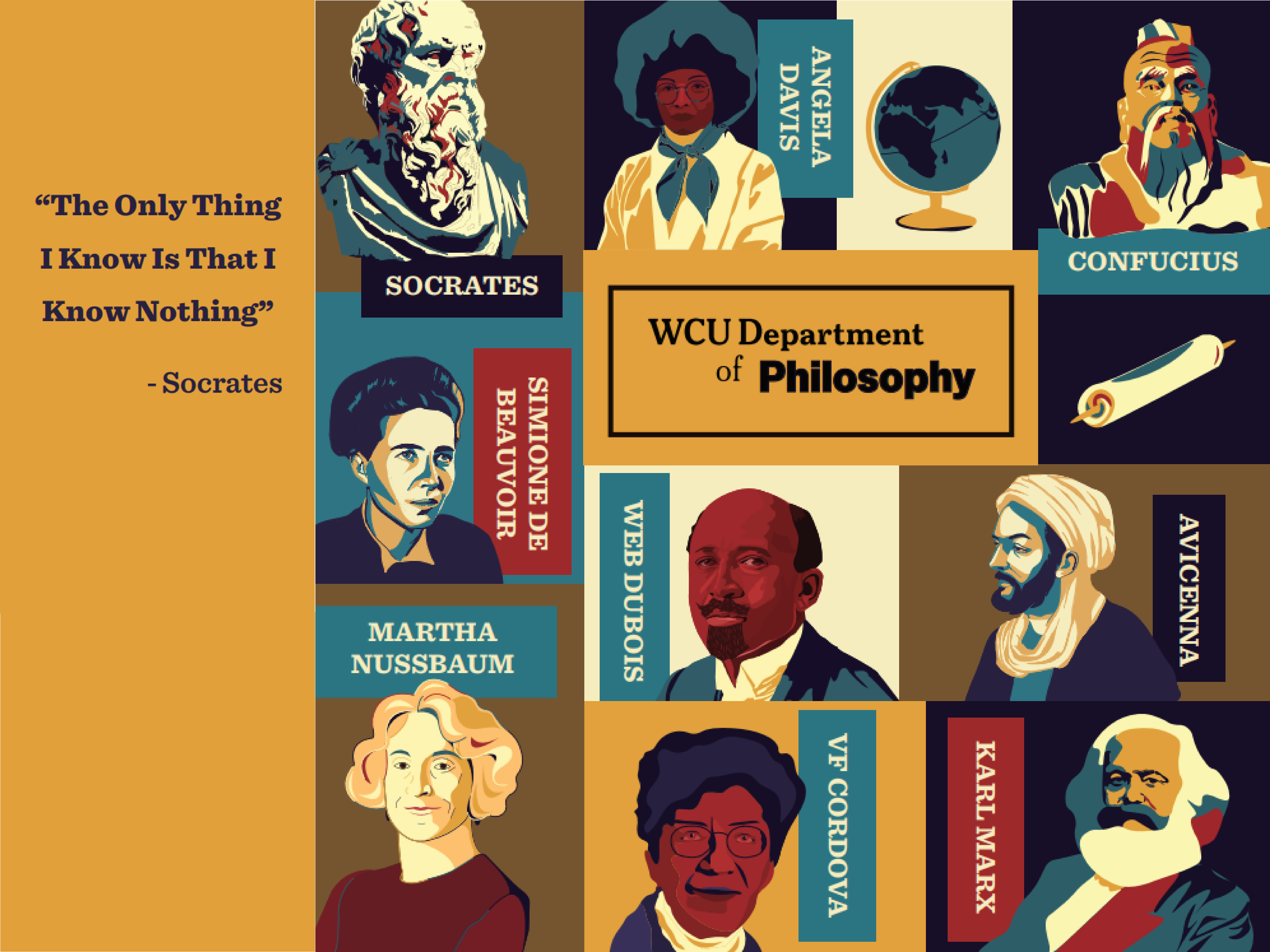 WCU Philosophy Mural