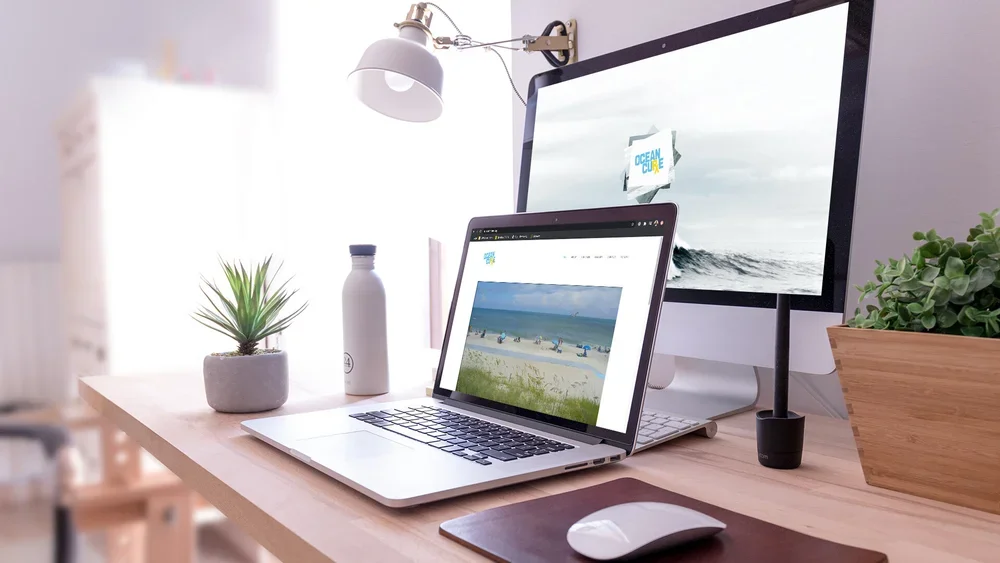 Website design for Ocean Cure in Carolina Beach, NC.
