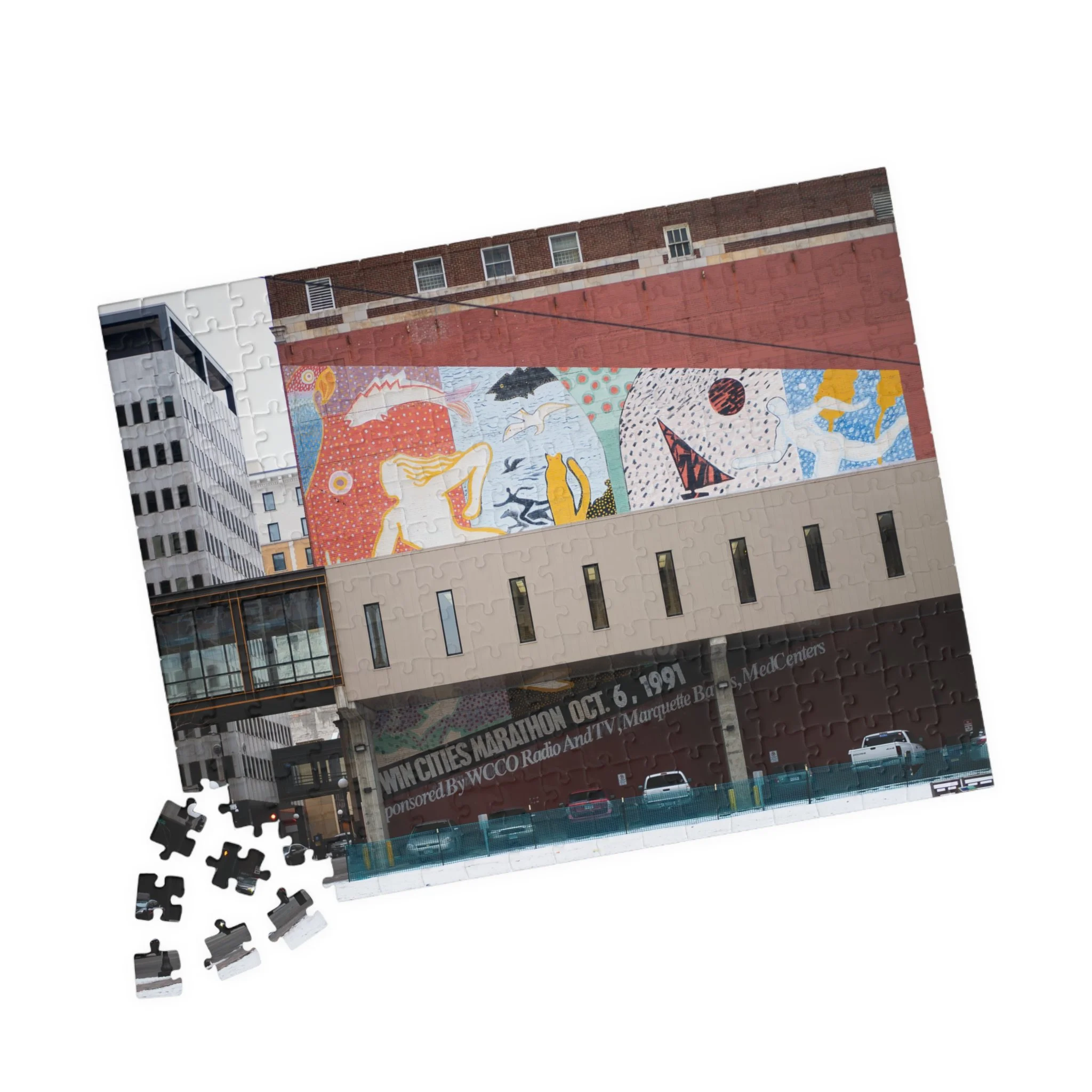 Puzzle (252 or 1014-piece) Green Line | Central
