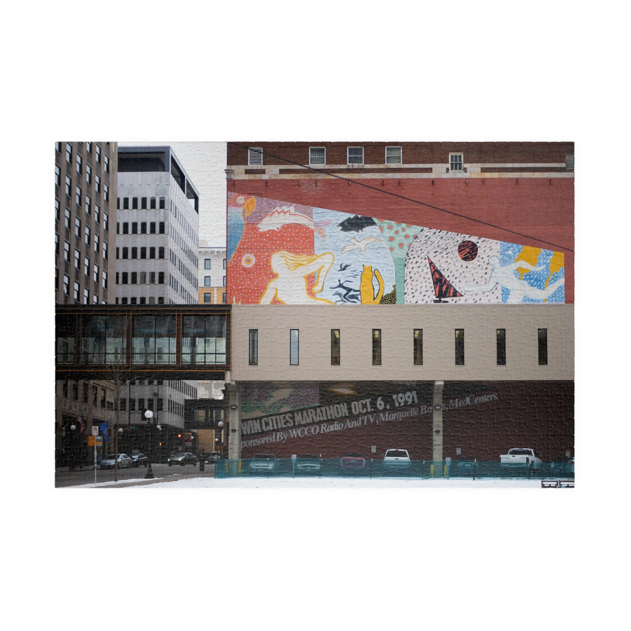 Puzzle (252 or 1014-piece) Green Line | Central