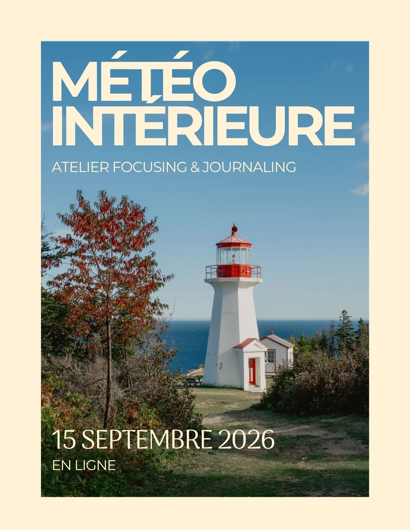 Visuel de l'atelier Météo intérieure, méditation et focusing en ligne