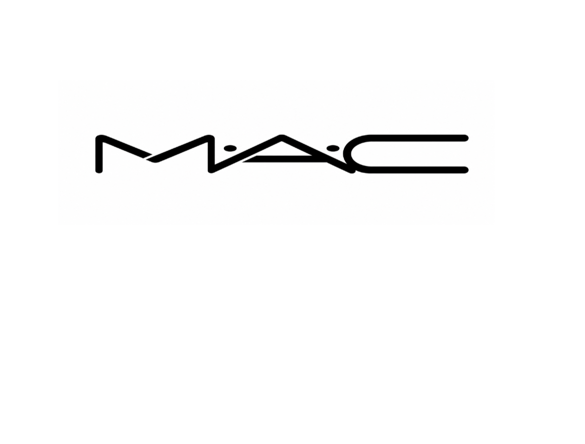 M·A·C cosmetics logo in black on a white background.