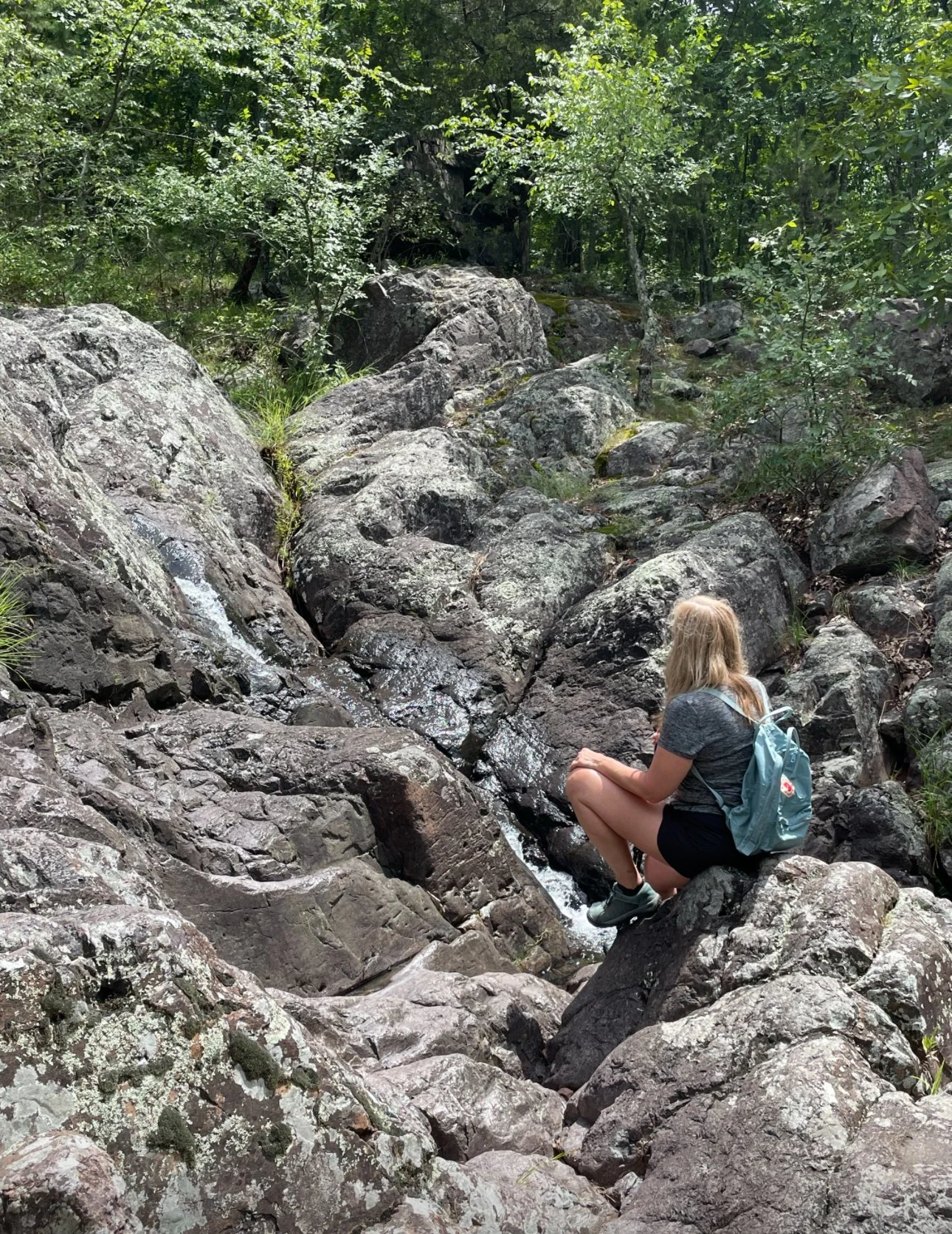 Hiking, mindfulness, yoga