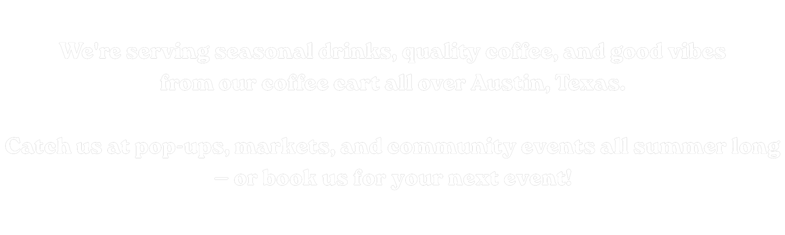 Summer's here, and so is Goofball Coffee!