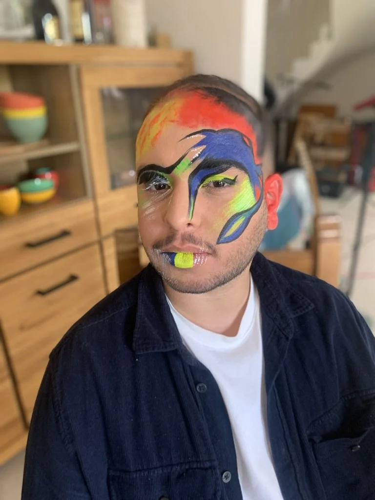 Tournage clip vidéo maquillage artistique 