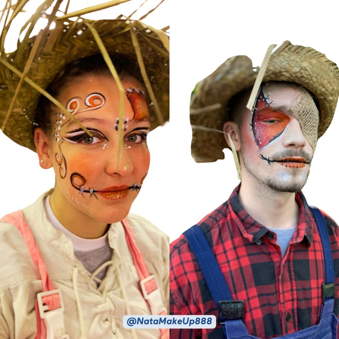 ✨ Facepainting ✨ by NataMakeUp 

Maquillage r&eacute;alis&eacute; pour la saison hallowen 2023... 😁... ok je suis tr&egrave;s en retard... mais j'ai encore bcp de photos a vous montrer  lol

 #makeupartist #maquillage #facepainting  #walibibelgium #