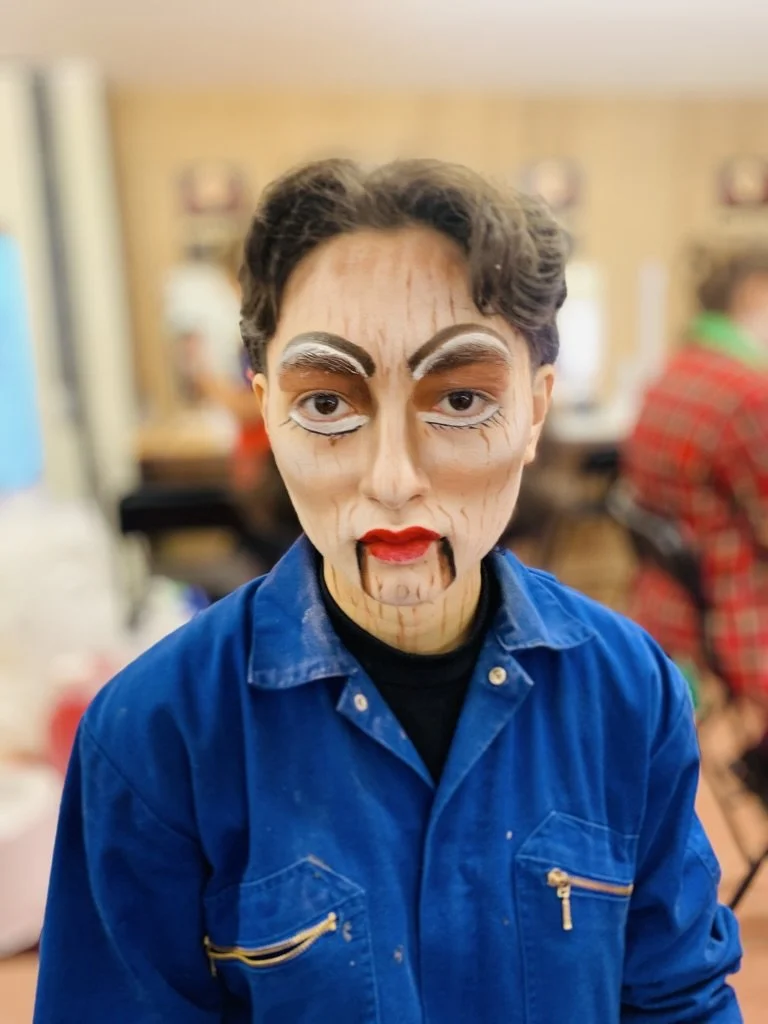 Maquillage halloween Walibi poupée maléfique