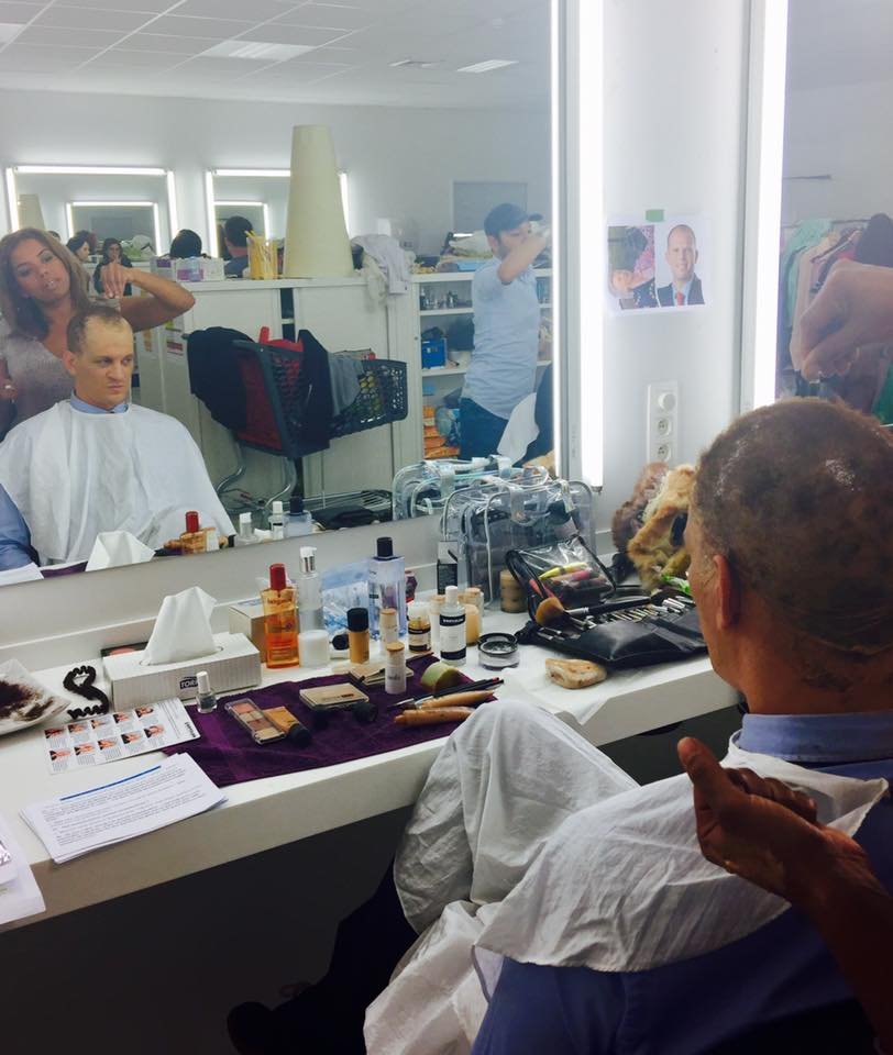 Maquillage transformation crâne Le grand cactus RTBF
