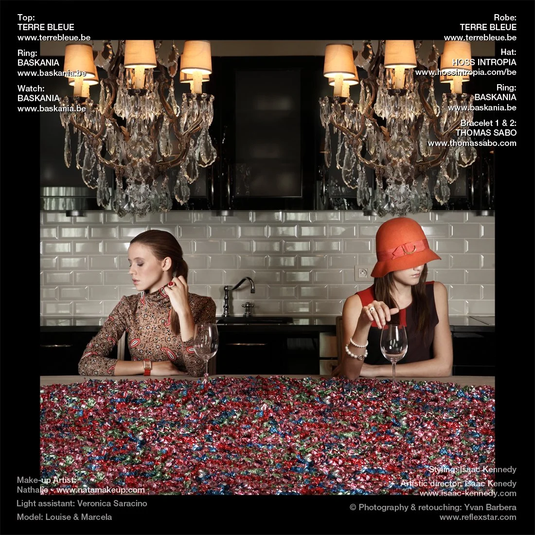 Maquillage mode catalogue Porter Anvers designer