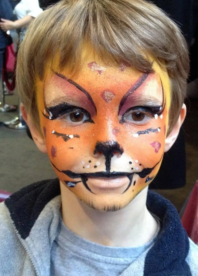Grimage lion enfant, maquilleuse Brabant Wallon