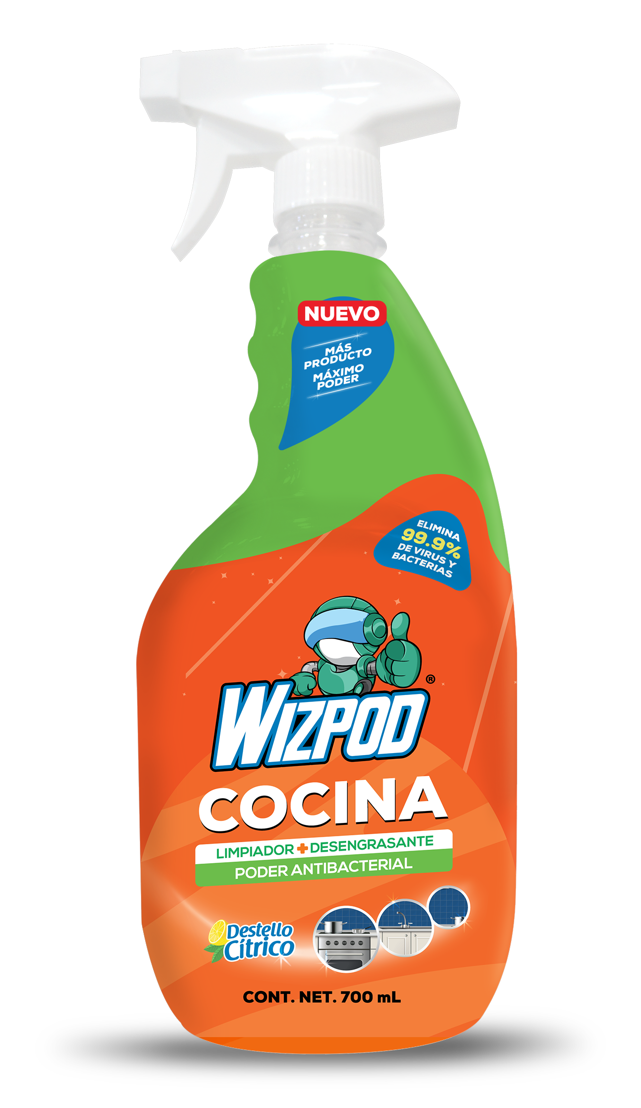 DESINFECTANTE COCINA 700 ML
