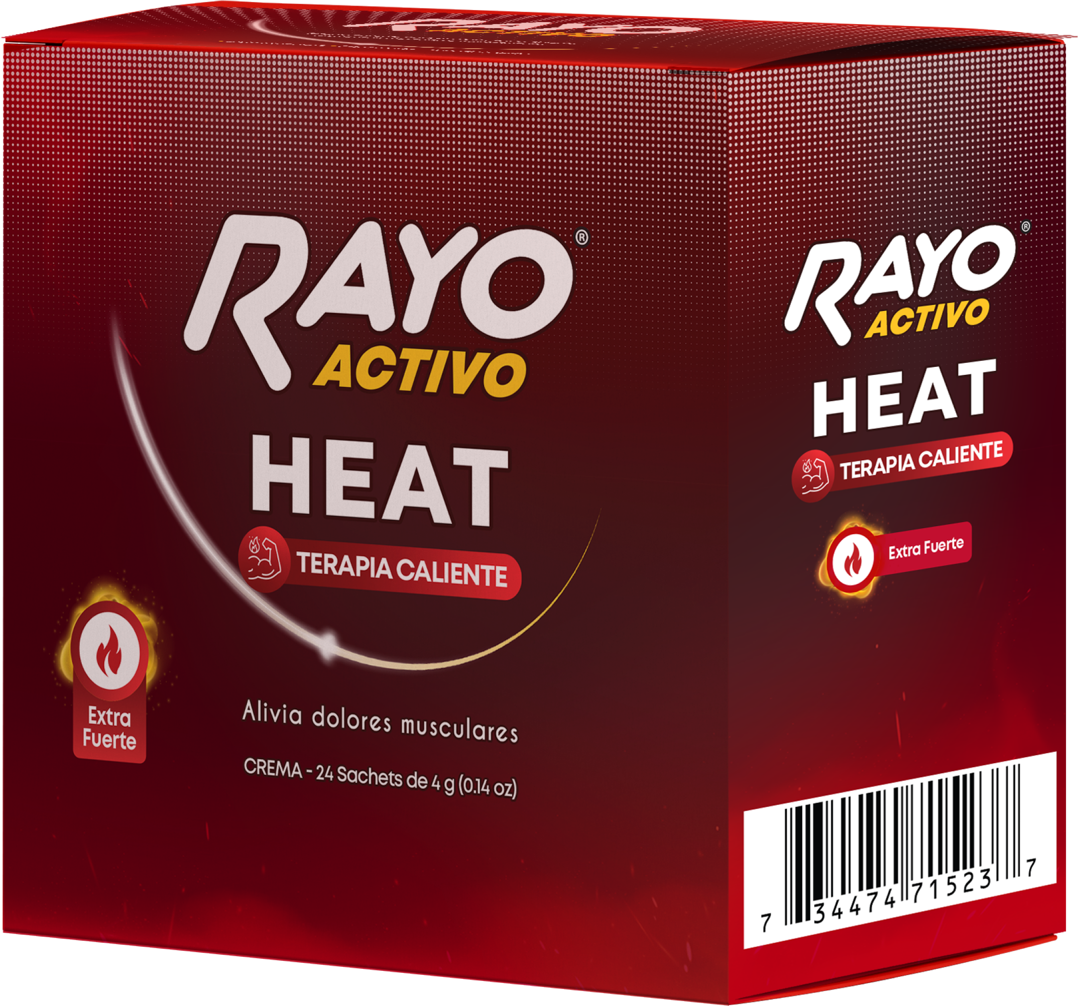 RAYO ACTIVO HEAT SACHET 4.0 G(0.14 OZ)