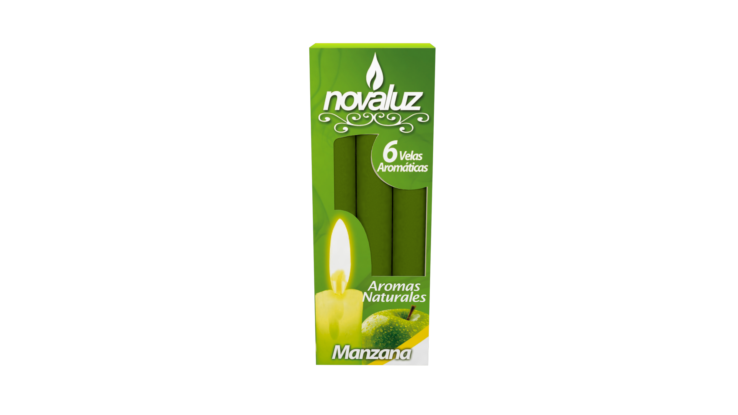 VELAS AROMÁTICA #6 MANZANA