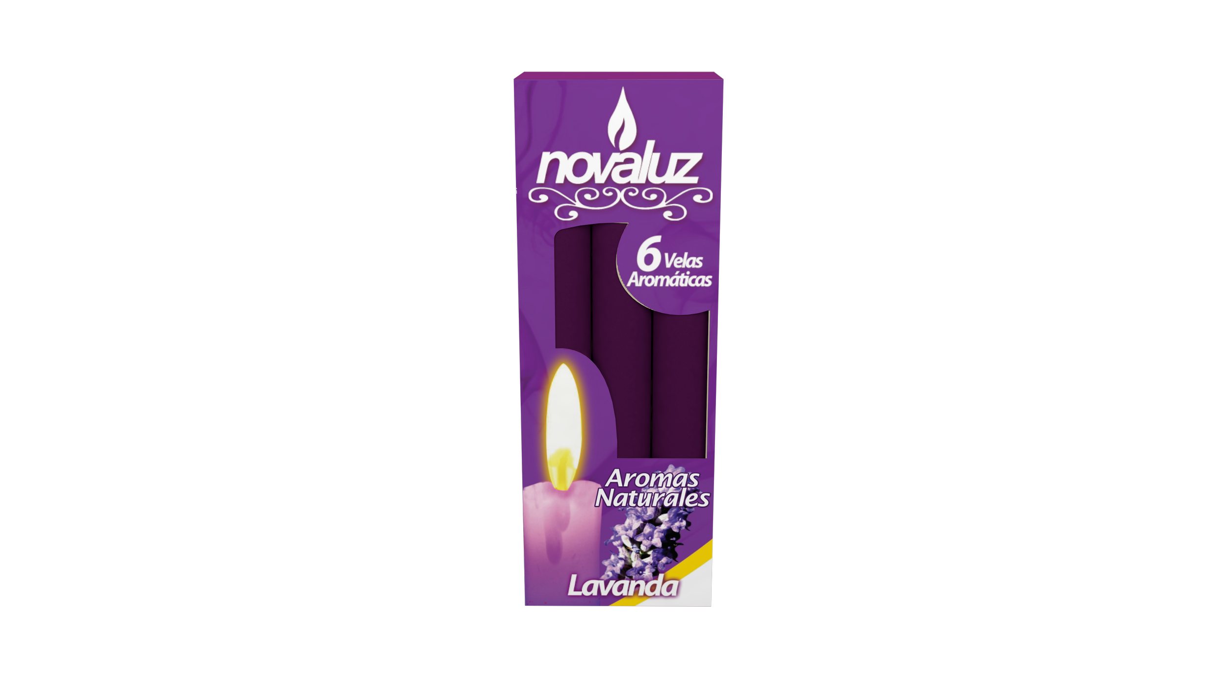VELAS AROMÁTICA #6 LAVANDA