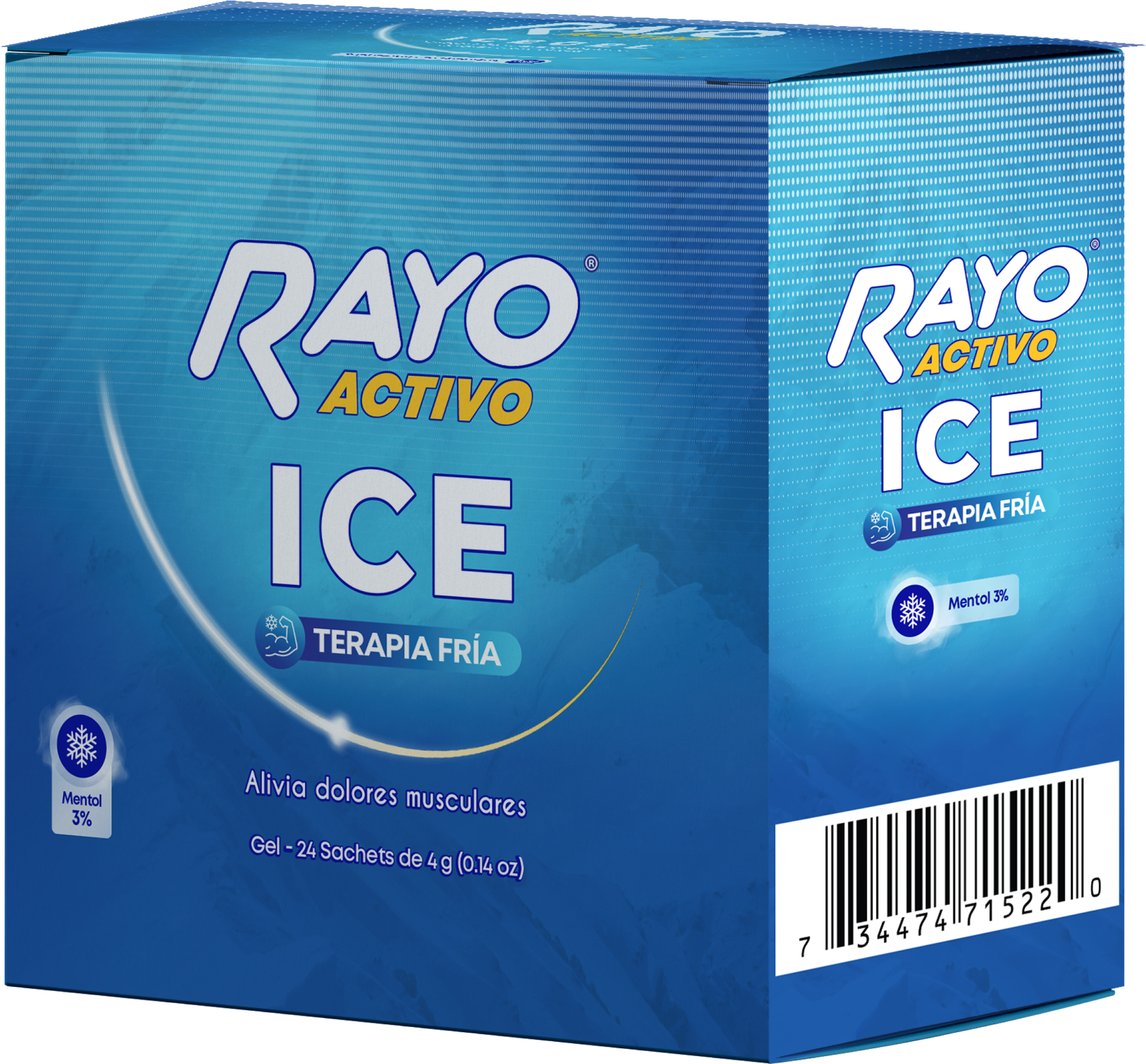 RAYO ACTIVO ICE SACHET 4.0 G(0.14 OZ)