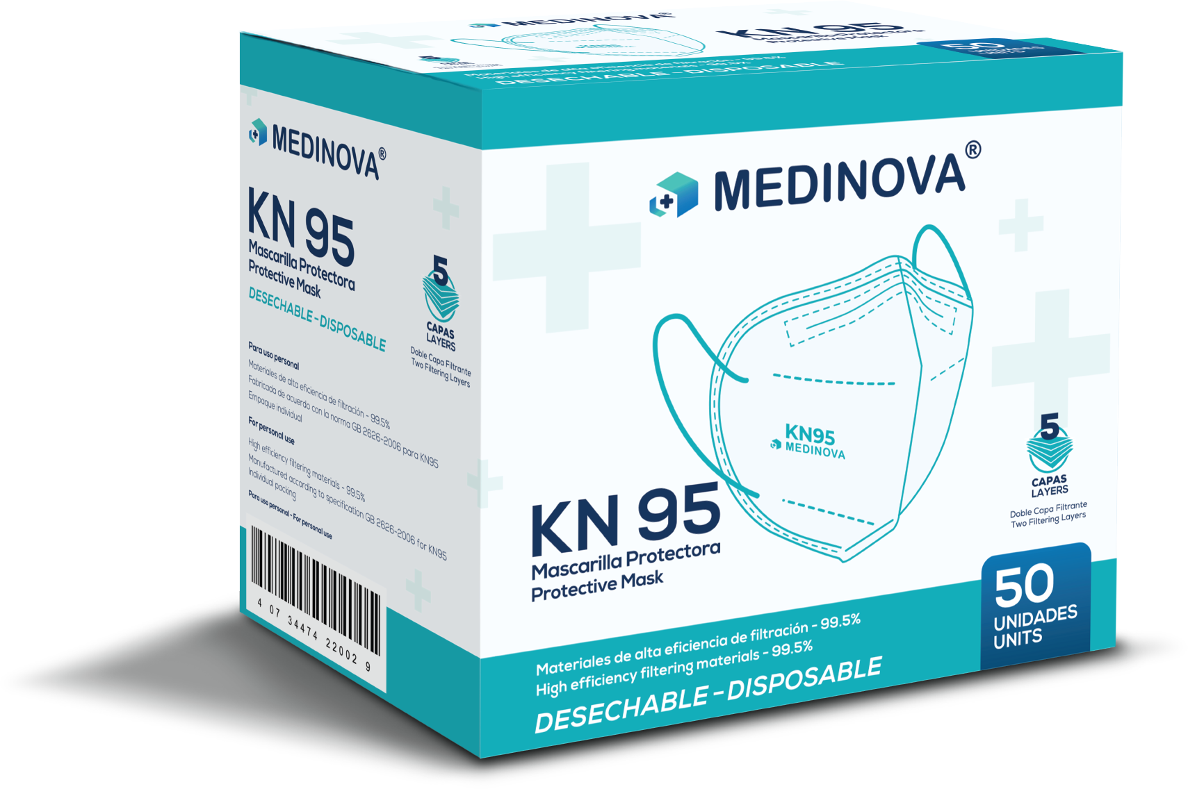 MASCARILLA  KN95