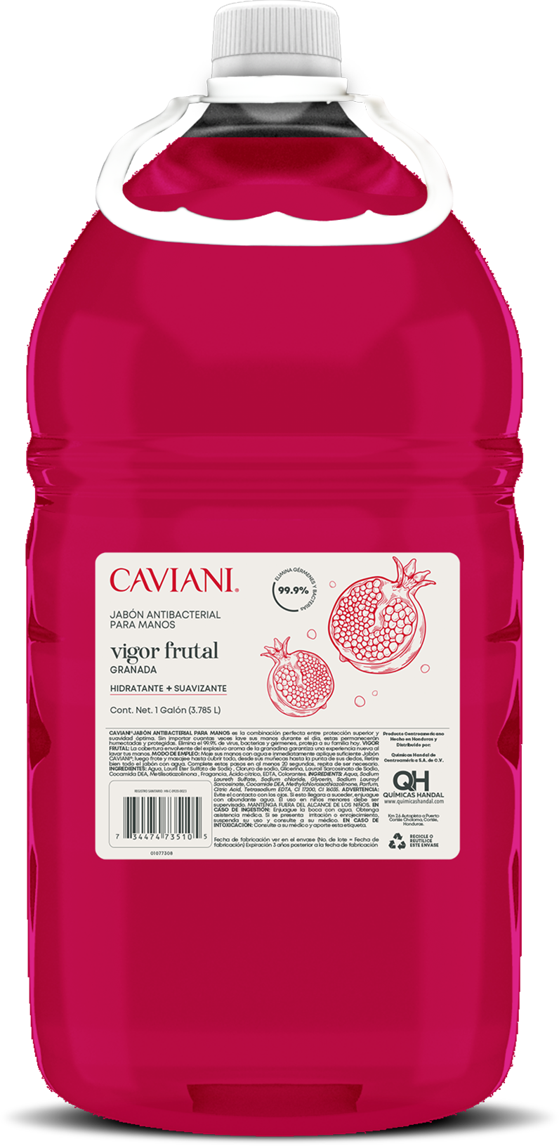 JABÓN ANTIBACTERIAL PARA MANOS GRANADA GALÓN