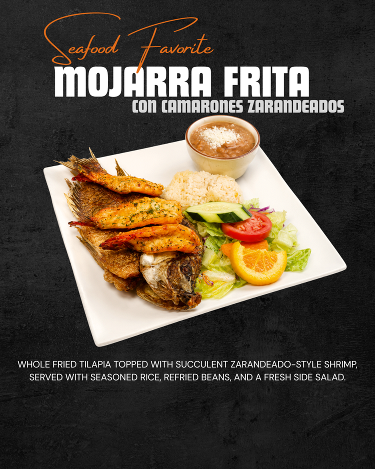 Featured La Mojarra Loca dish