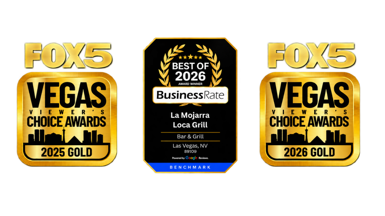 Three awards recognizing La Mojarra Loca