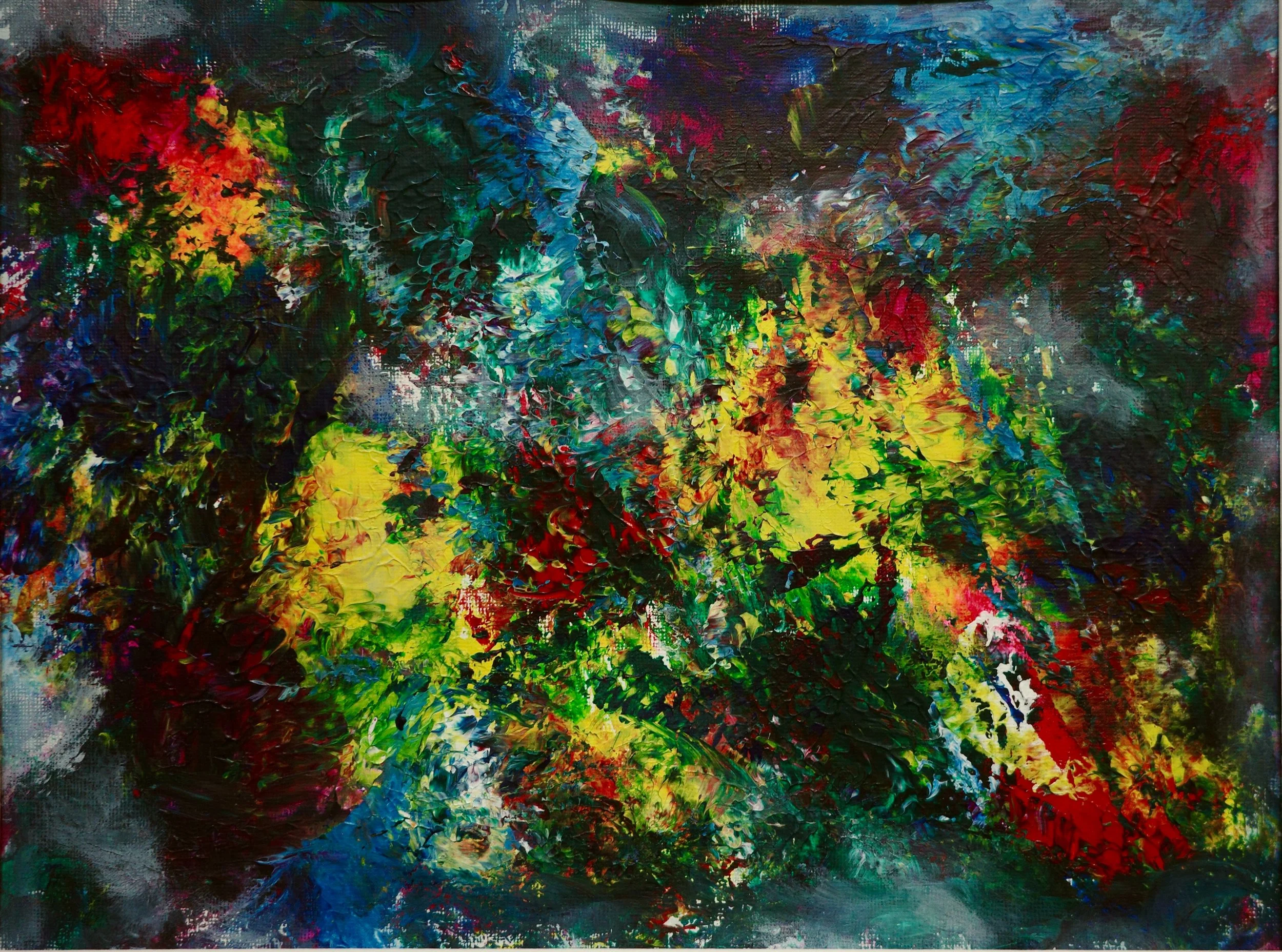 If I Knew You (2026)
Acrylic on paper, 12 x 9 in.

