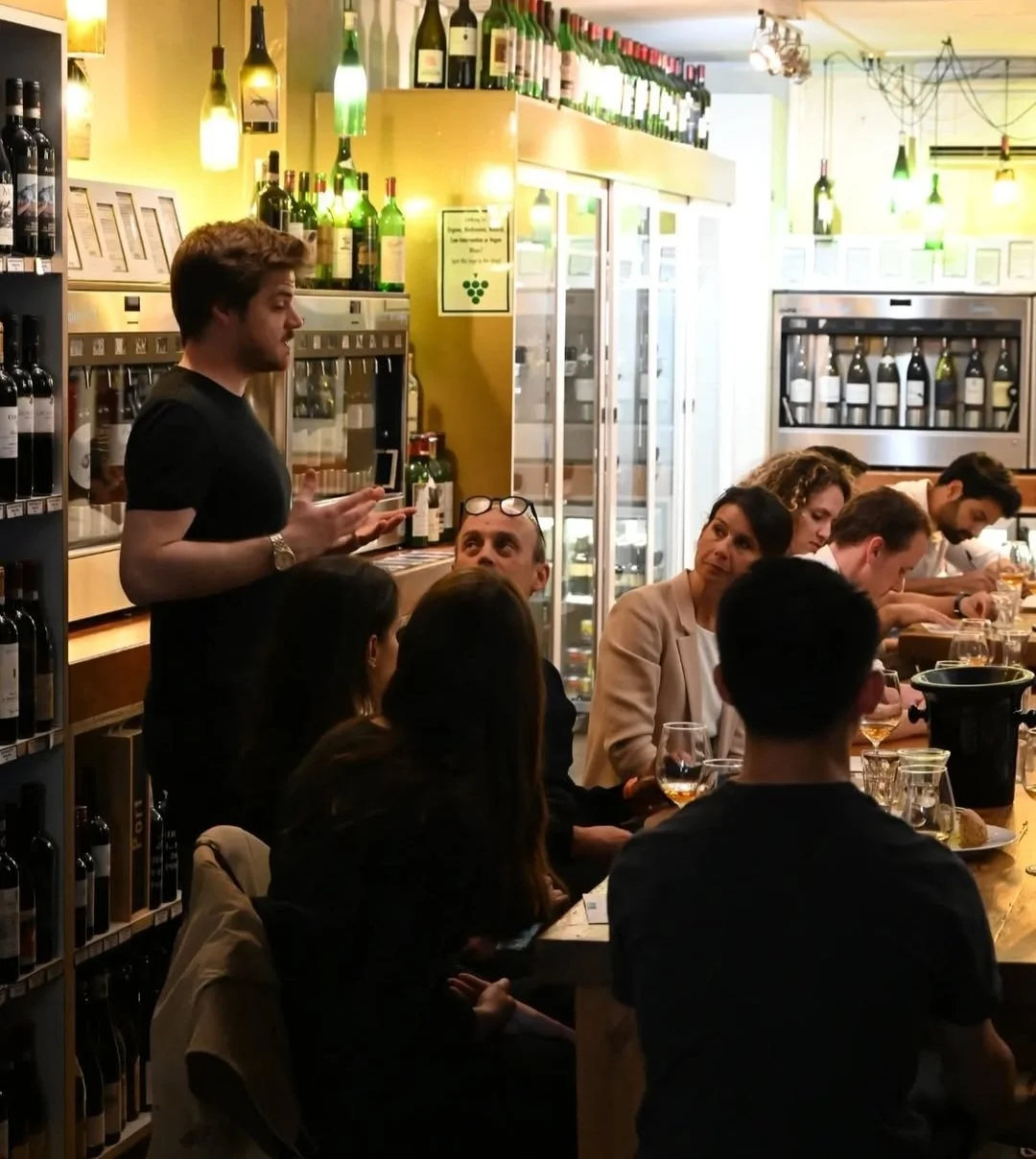 French Boy wine tasting at the Sampler