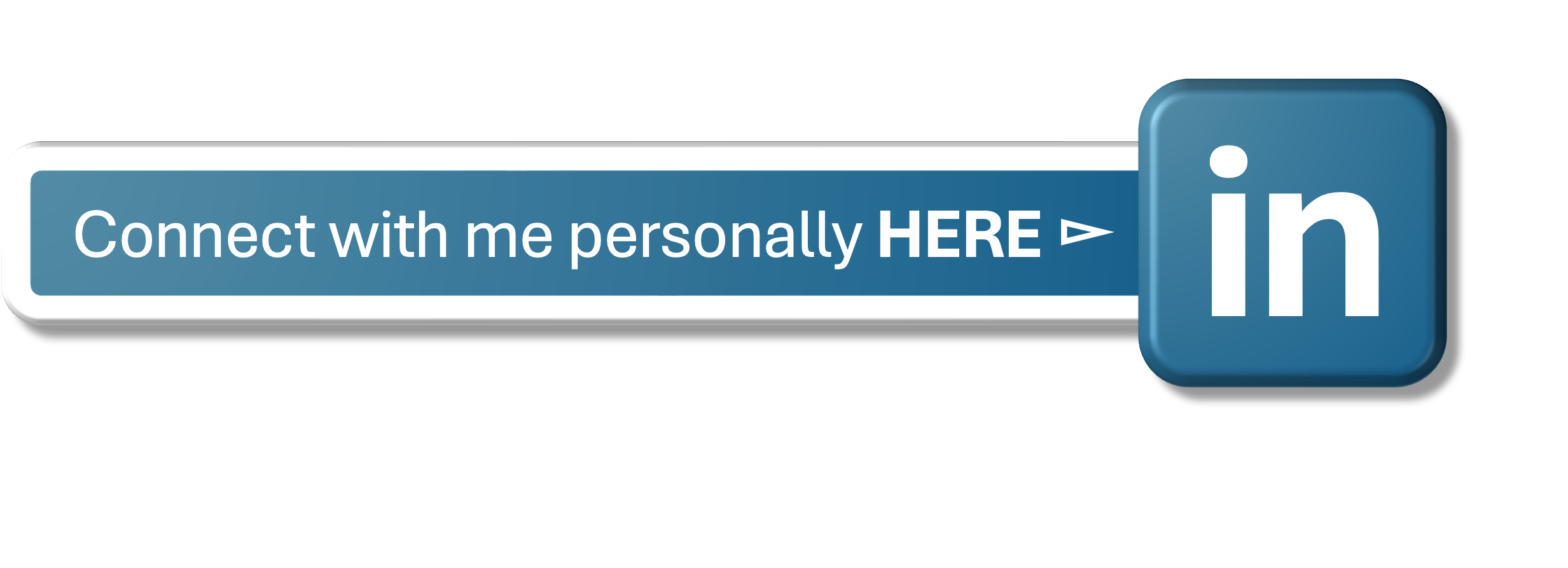 LinkedIn button with text 'Connect with me personally HERE'