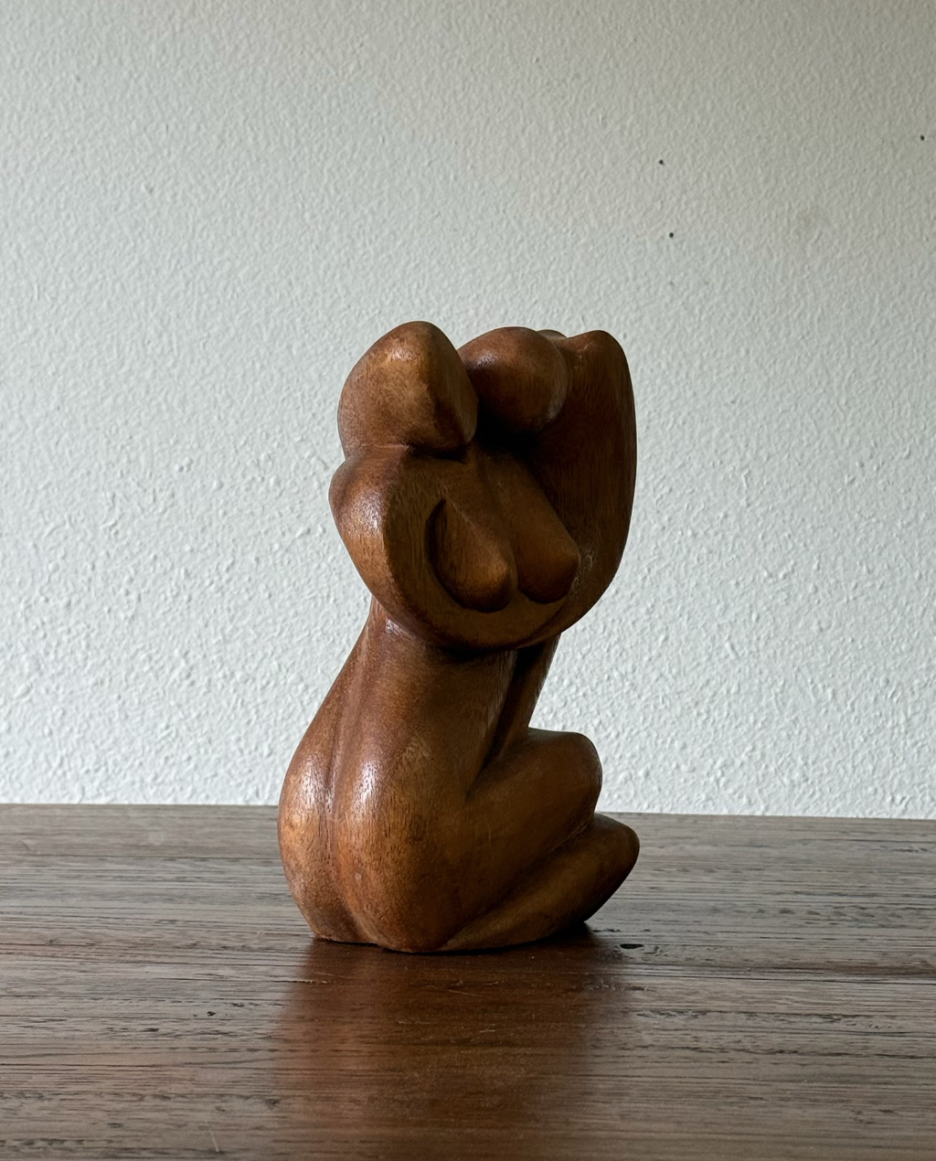 Abstract Wooden Sculpture