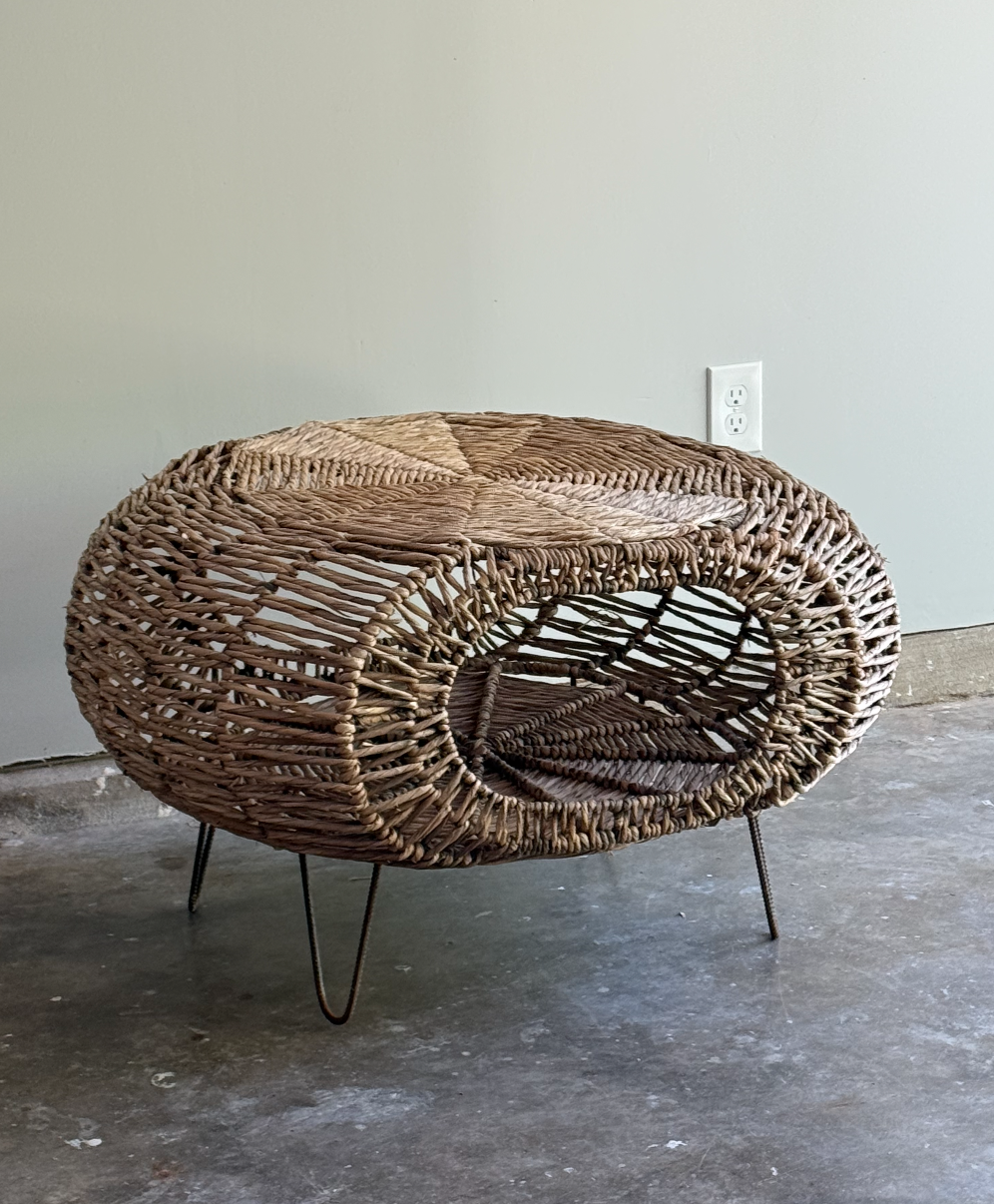 Seagrass and Irion Ottoman