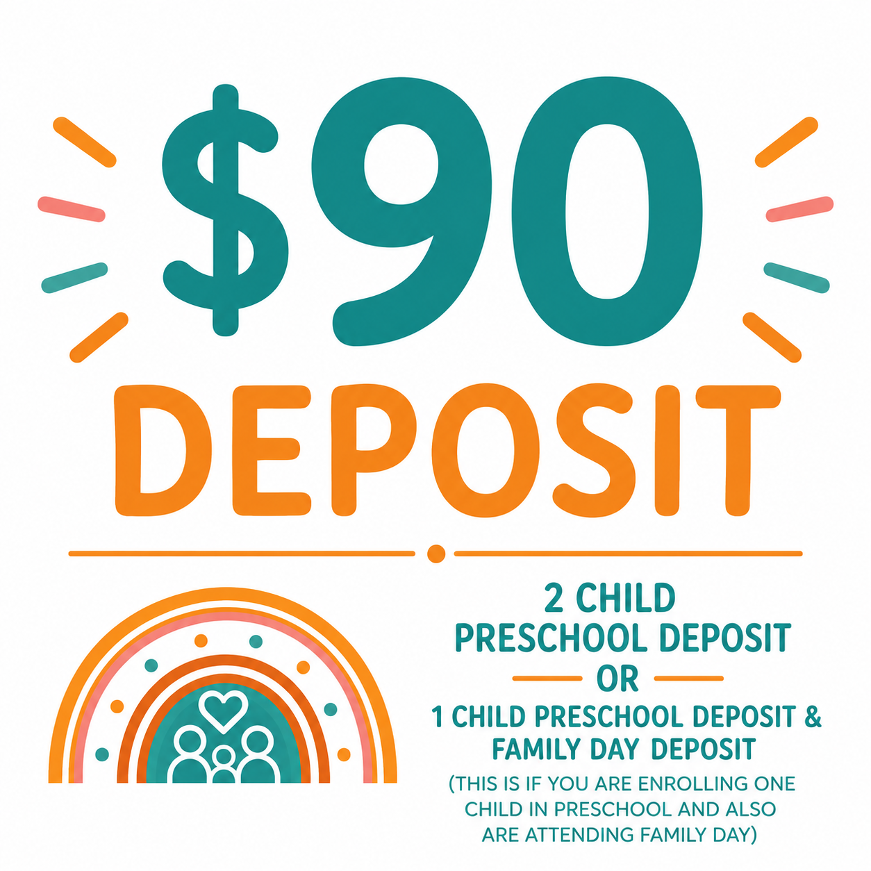 $90 Deposit