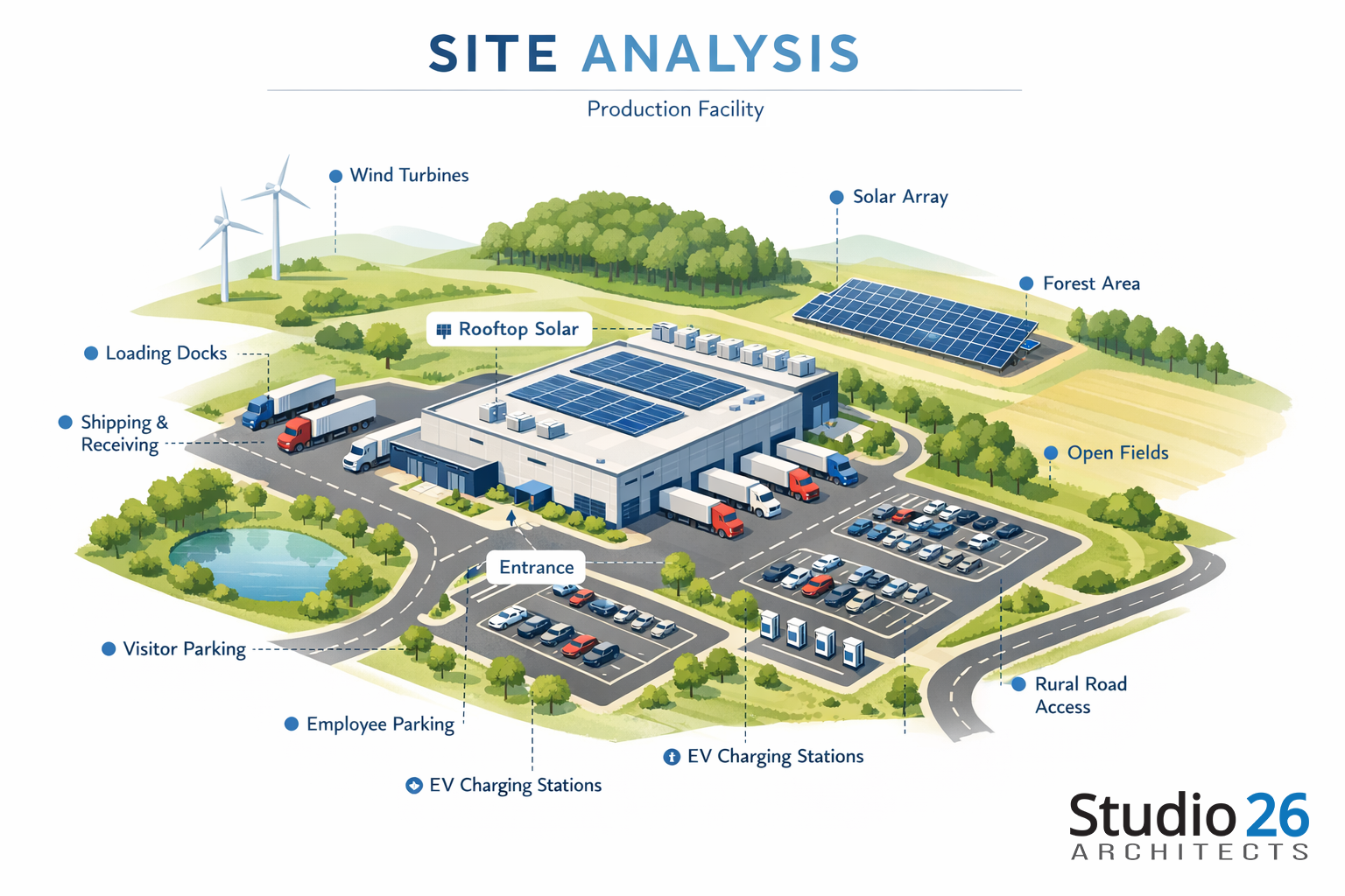 Industrial site analysis