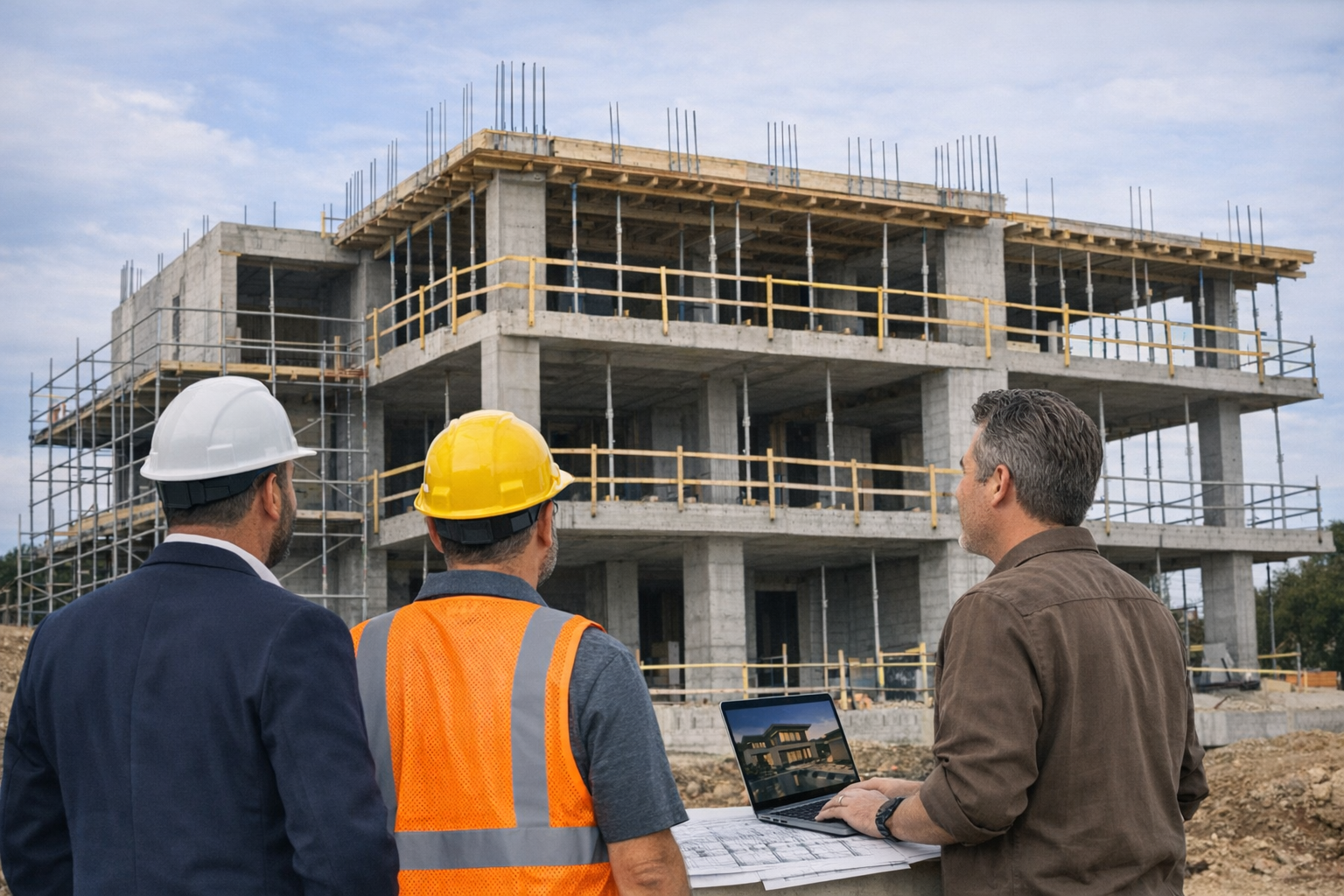 On site coordination and review.
