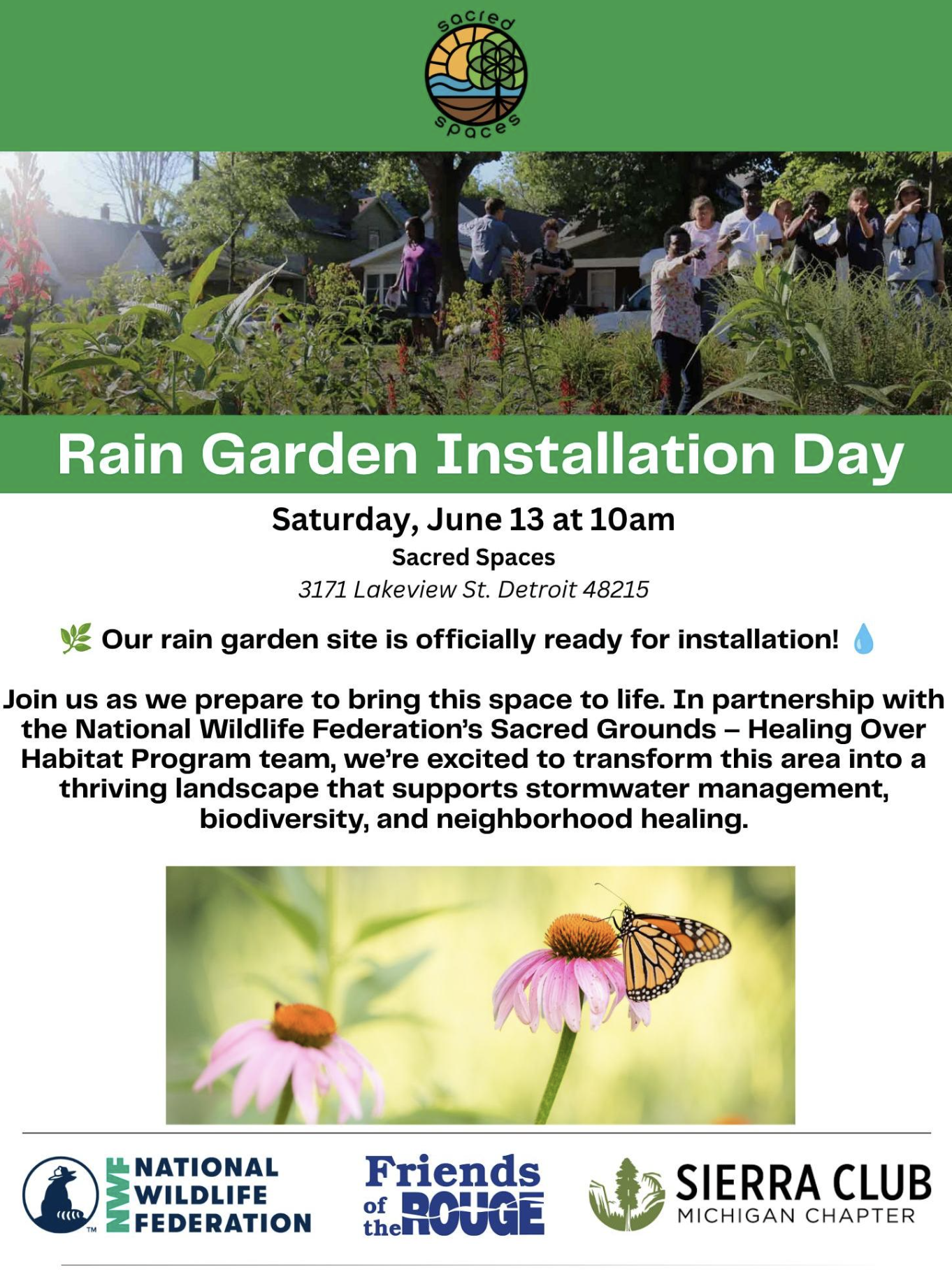 Rain Installation Day