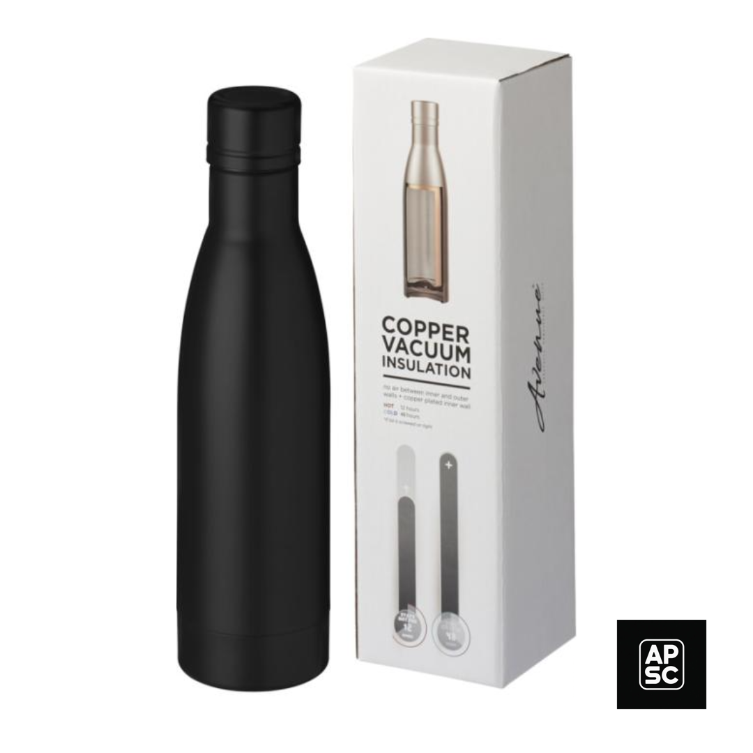 Kuparityhjiöeristetty pullo