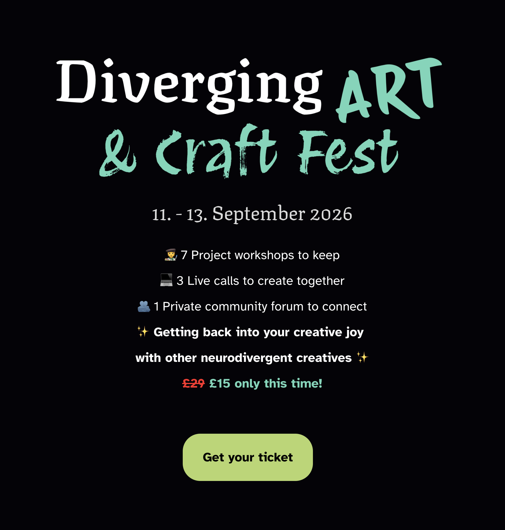 Diverging Art &amp; Craft Fest