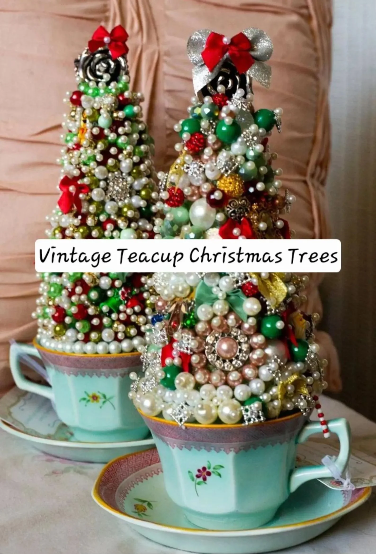 Vintage Christmas Tea Cup Workshop