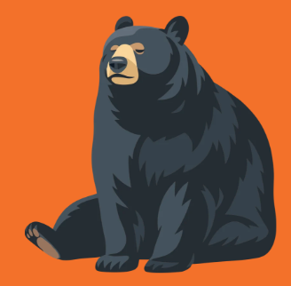 L'ours noir, garde forestier