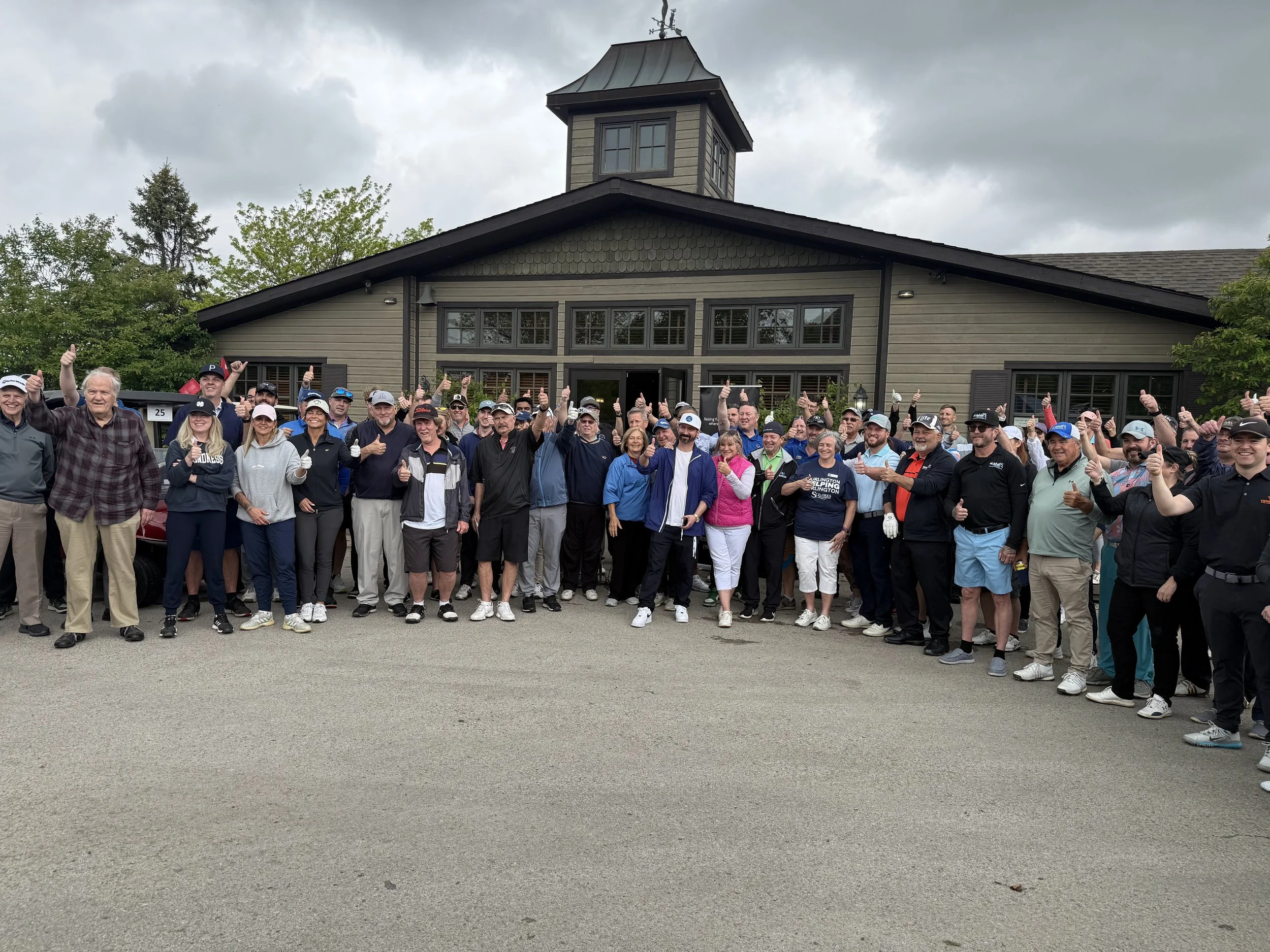 Group photo from first ever BHB Charity Golf Tournament held in May 2025.