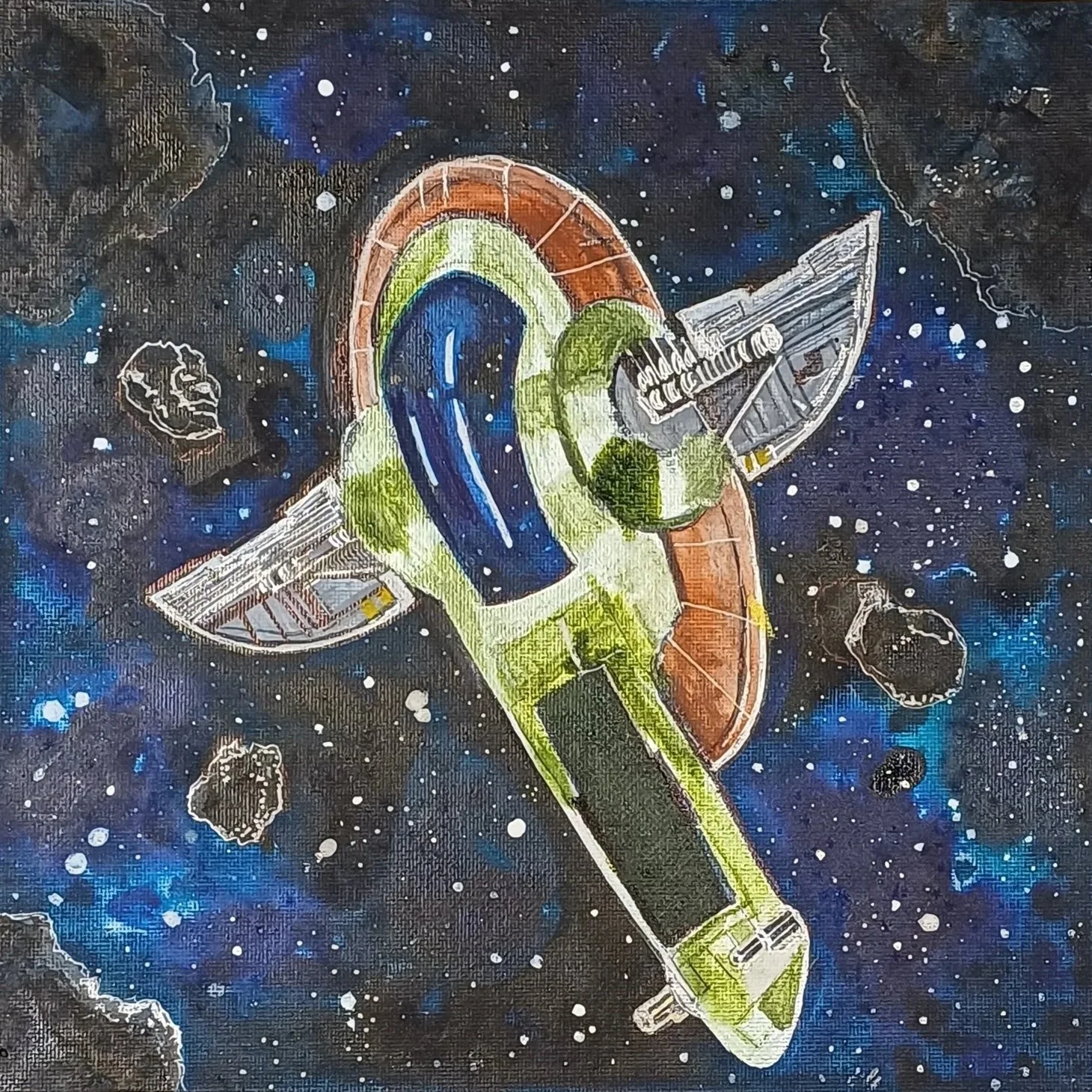 Slave One ORIGINAL ART