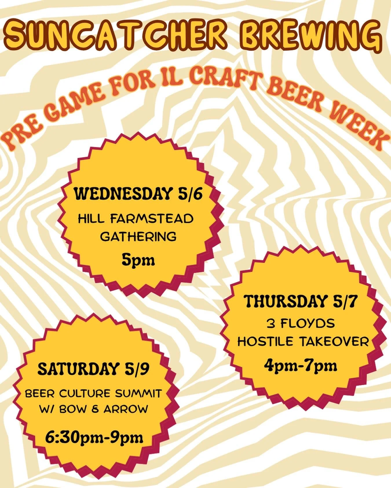 a high octane week approaching here at suncatcher...3 unique events stacked up, forming a kaleidoscope of&nbsp;high level beer, relationships, and community&hellip;first up is a visit from our friends @hillfarmstead bringing a selection of their thou