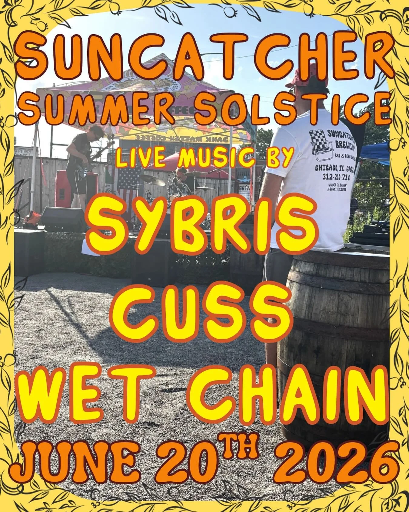 SUNCATCHER SUMMER SOLSTICE - it&rsquo;s coming, save the date