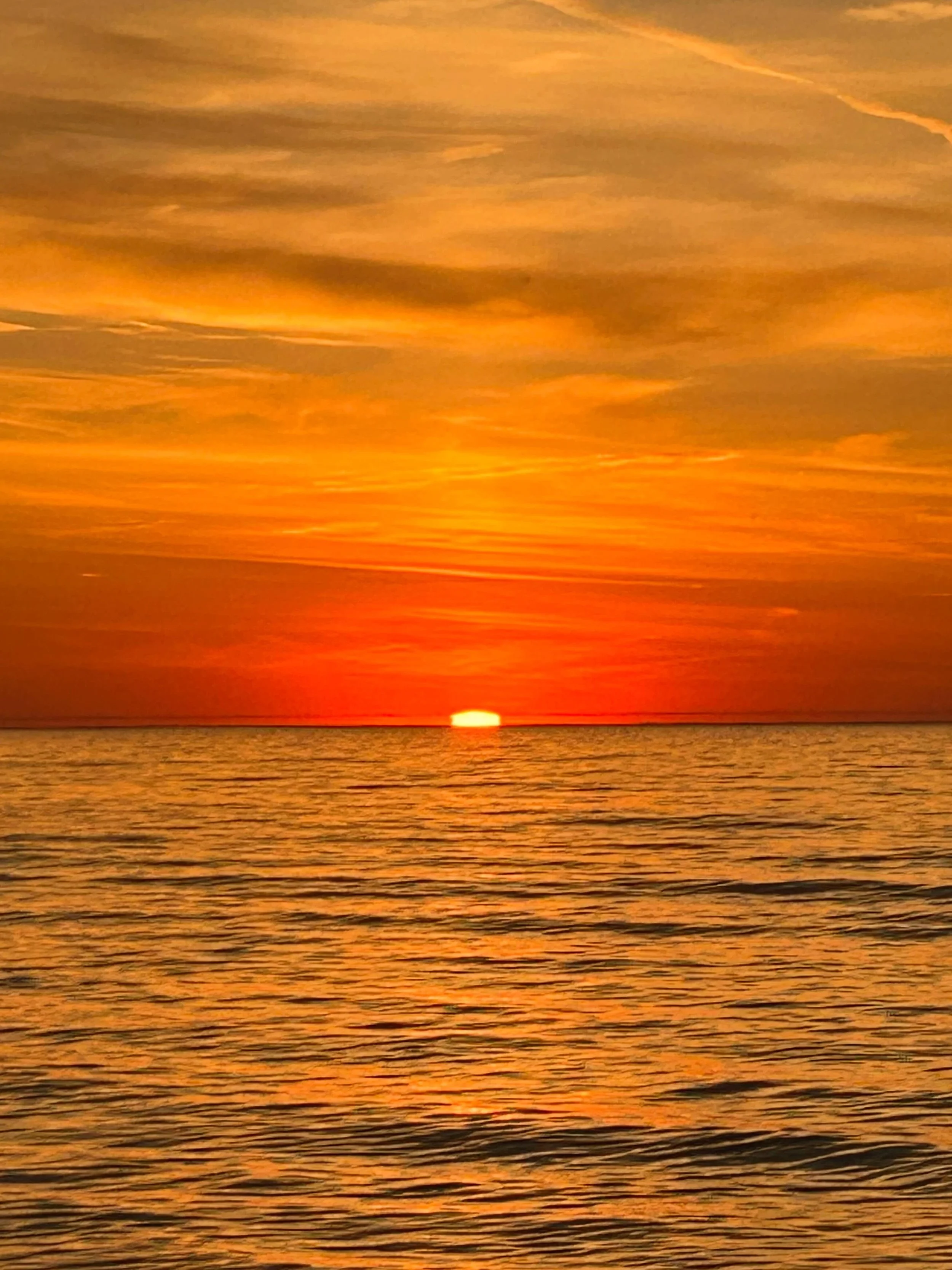 our main man @mapachegrenudo ran around the bend and took in a great pancake sunset over beautiful lake michigan this week&hellip;school&rsquo;s out, temps are up, sun is shining, beer gardens are heaving&hellip;time to slow down and chill out&hellip