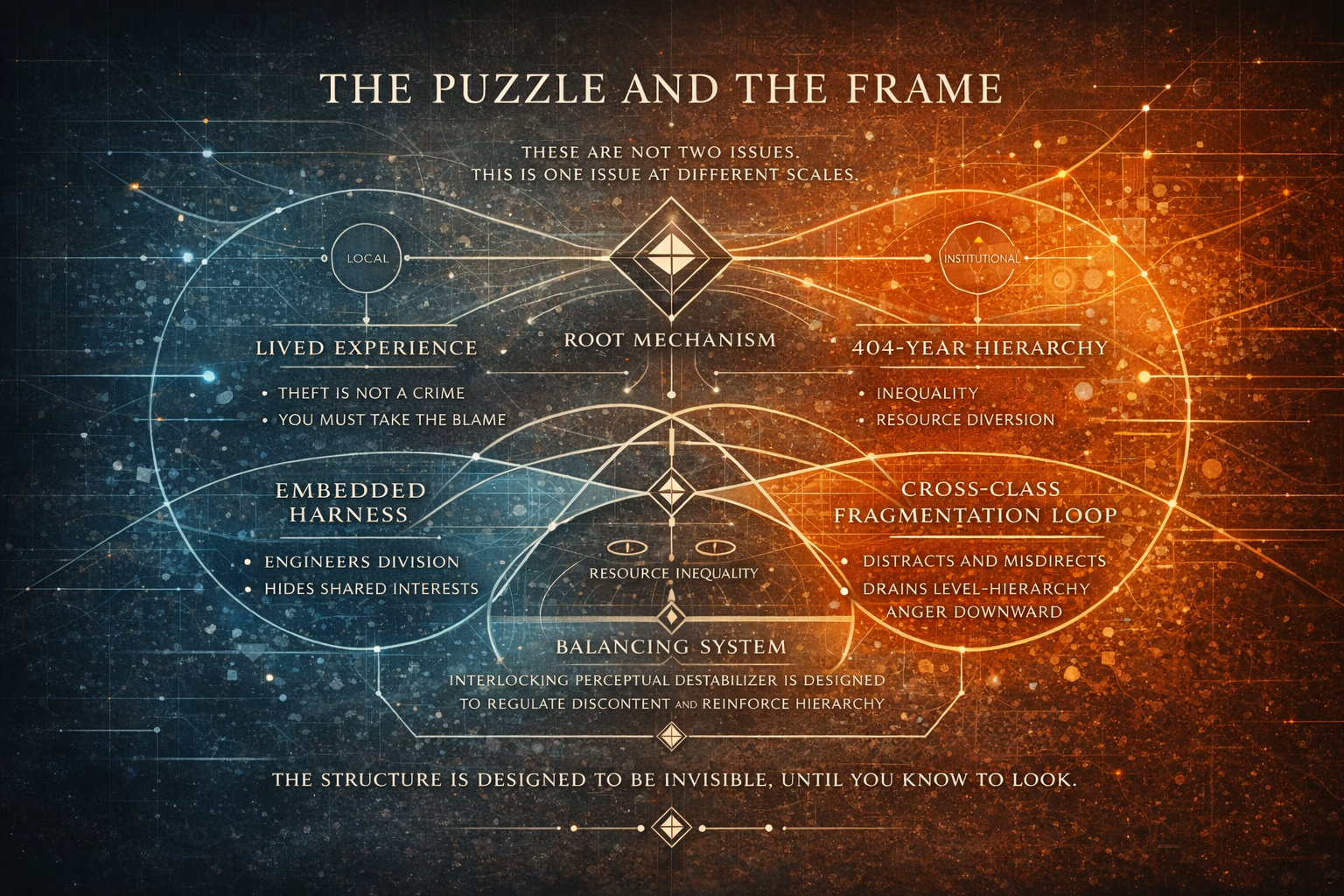 The Puzzle and the Frame: Class, Race, and the Architecture of Expendability