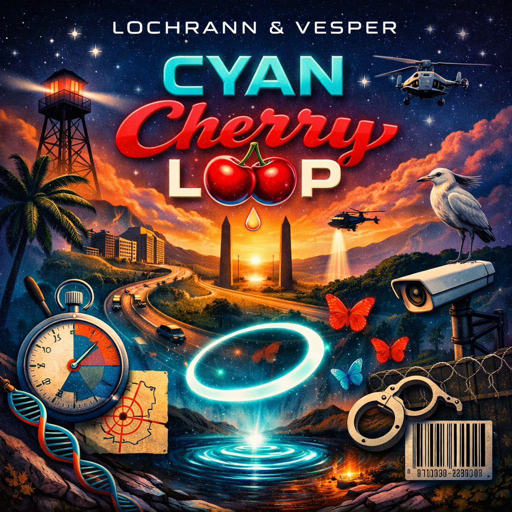 Cyan Cherry Loop
