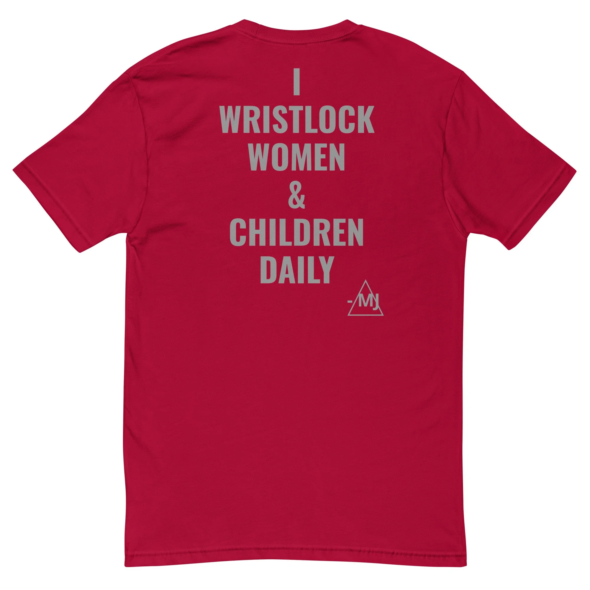 Mean-Jitsu - I Wristlock Women & Children DAILY - Men's Fitted T-Shirt