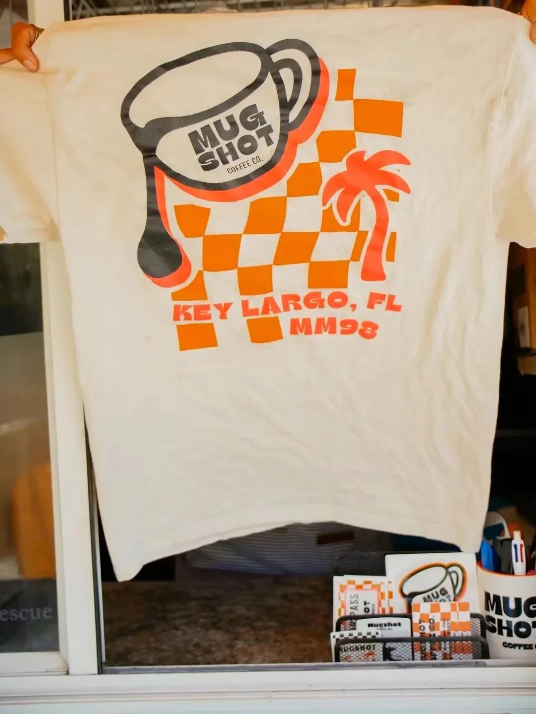 Mugshot Branded T-shirt at Mugshot Coffee Co