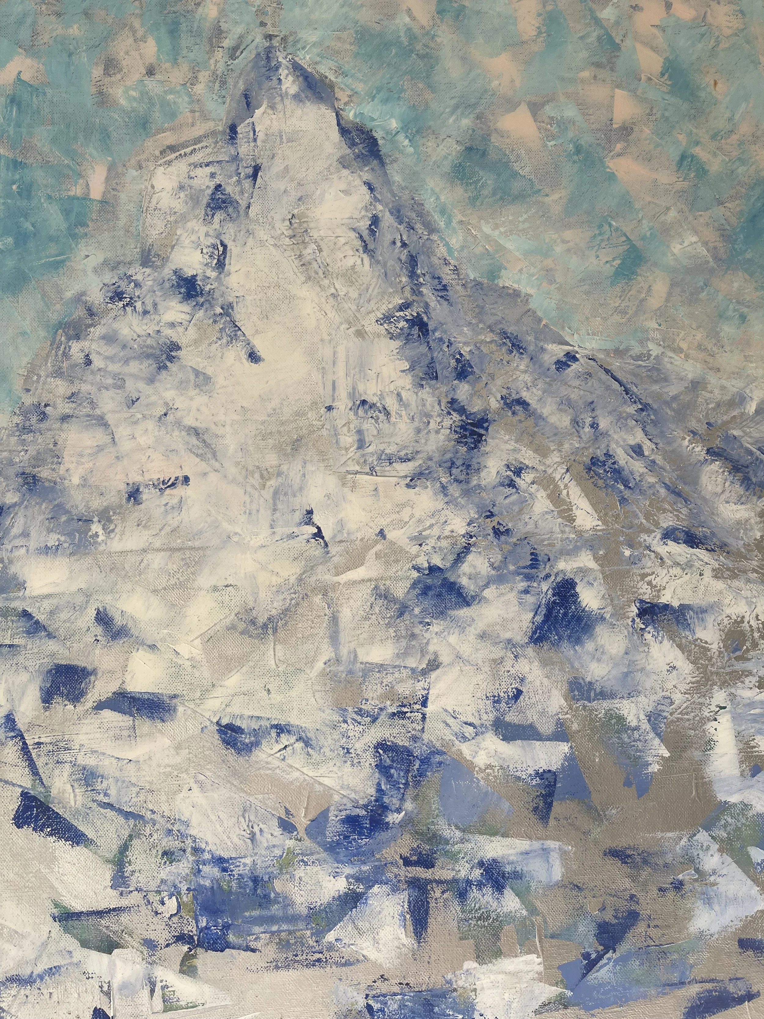Blue Peak, 2024
Acrylic on canvas, 60x80 cm
