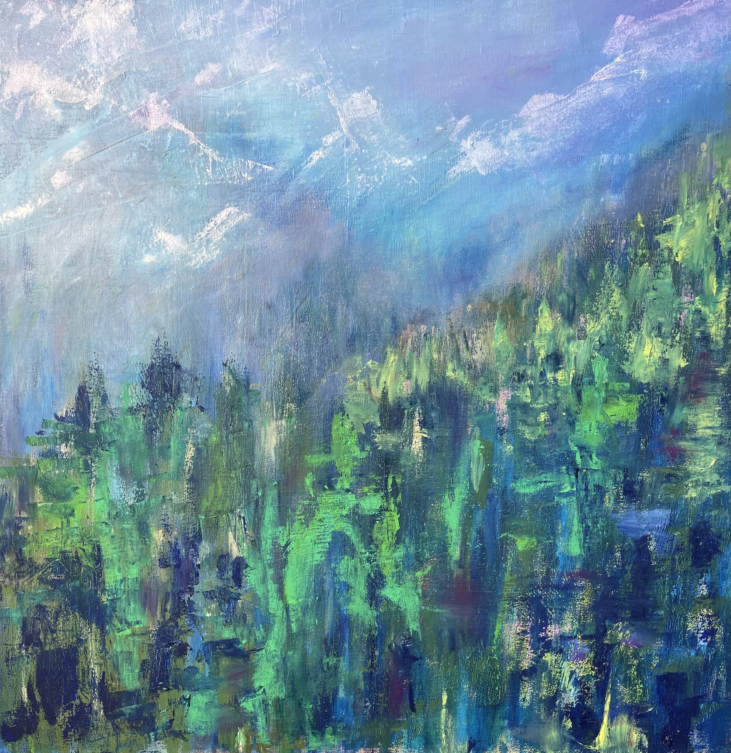 Silent Mountains, 2026
Oil on canvas, 60x60
